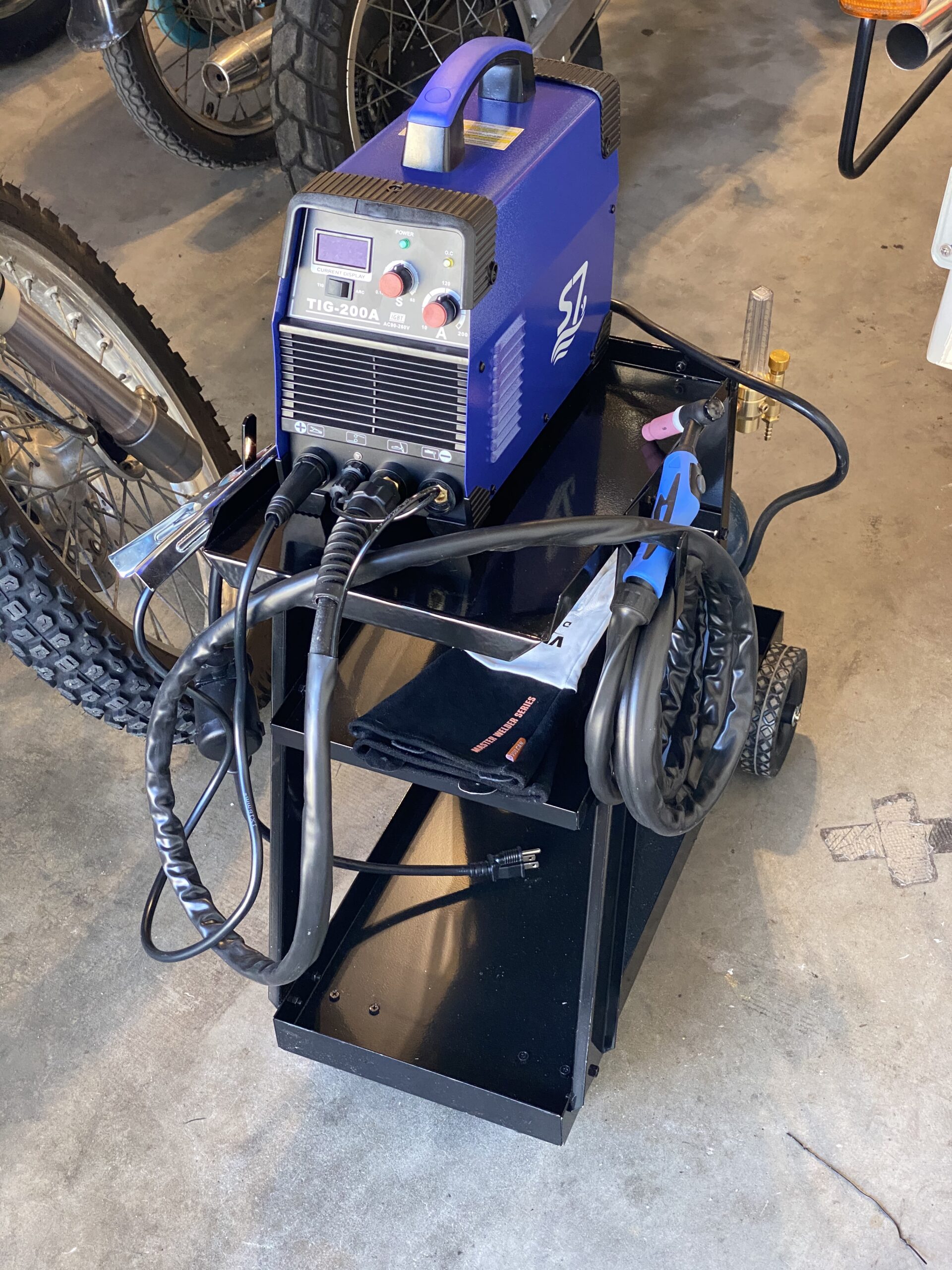 TIG & ARC Welder, Gas TIG with Argon Stick Welding, Dual Function DC Inverter Welder for Home, DIY & Light Professional Use, Stable Arc, Clean Welds customer photo 1