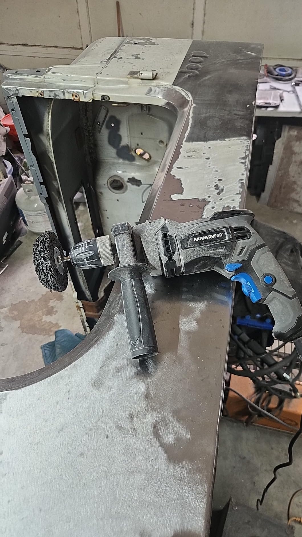 Hammerhead 7.5-Amp 1/2 Inch Variable Speed Hammer Drill with 6pcs Bit - HAHD075 customer photo 1