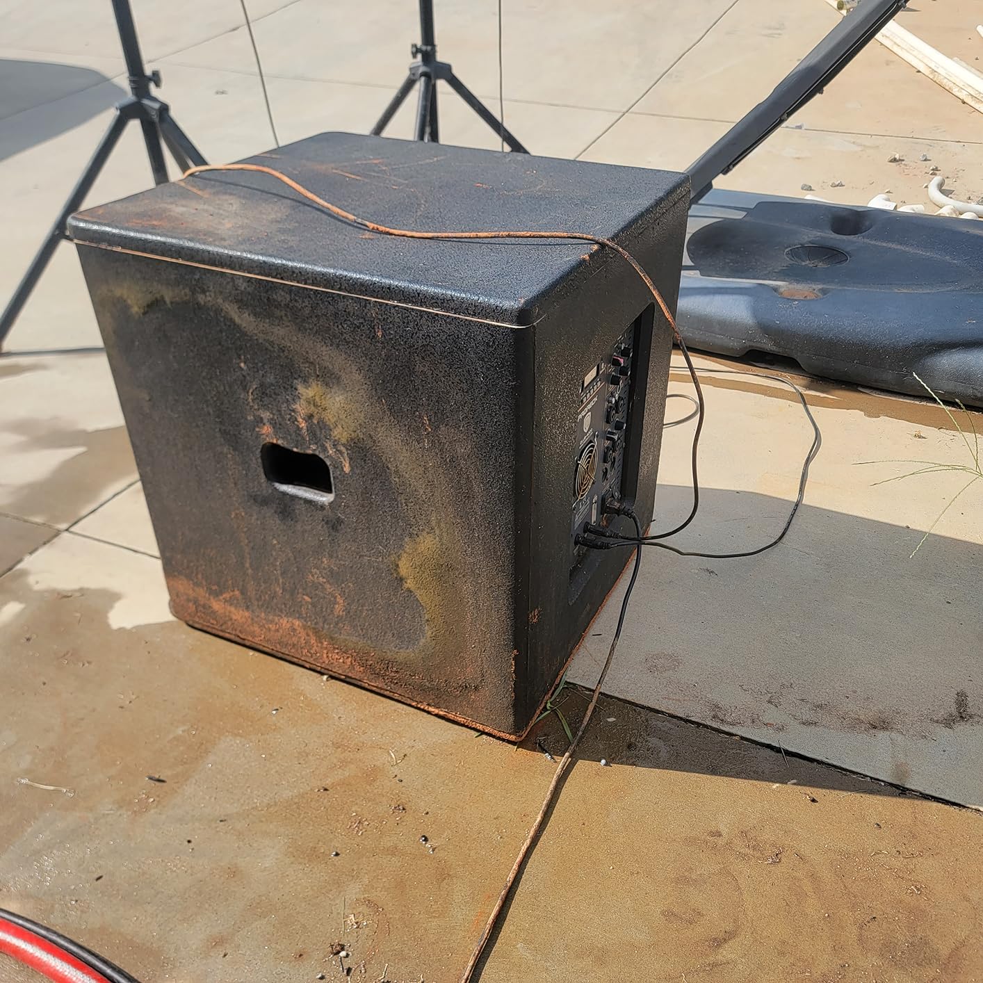 PRORECK Club 4000 18-inch 4000W P.M.P.O Stereo DJ/Powered PA Speaker System Combo Set Line Array Speaker and 18 inch Active Subwoofer with Bluetooth/USB/SD Card/Remote Control customer photo 2