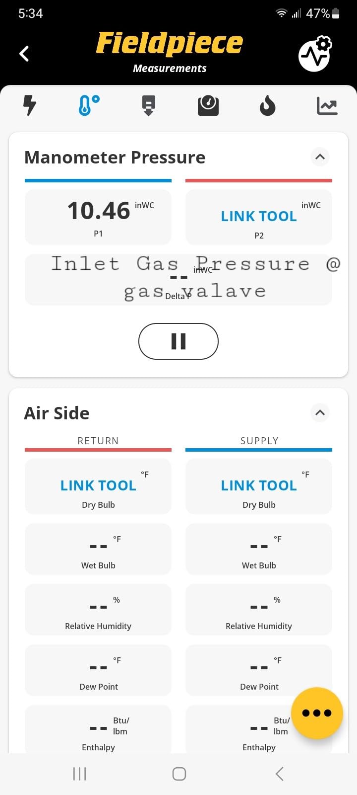 Fieldpiece Job Link System Dual Port Manometer Probe Kit - JL3KM2 - Long Range Wireless All-in-One Static, Gas and Draft Pressure Gauge customer photo 2