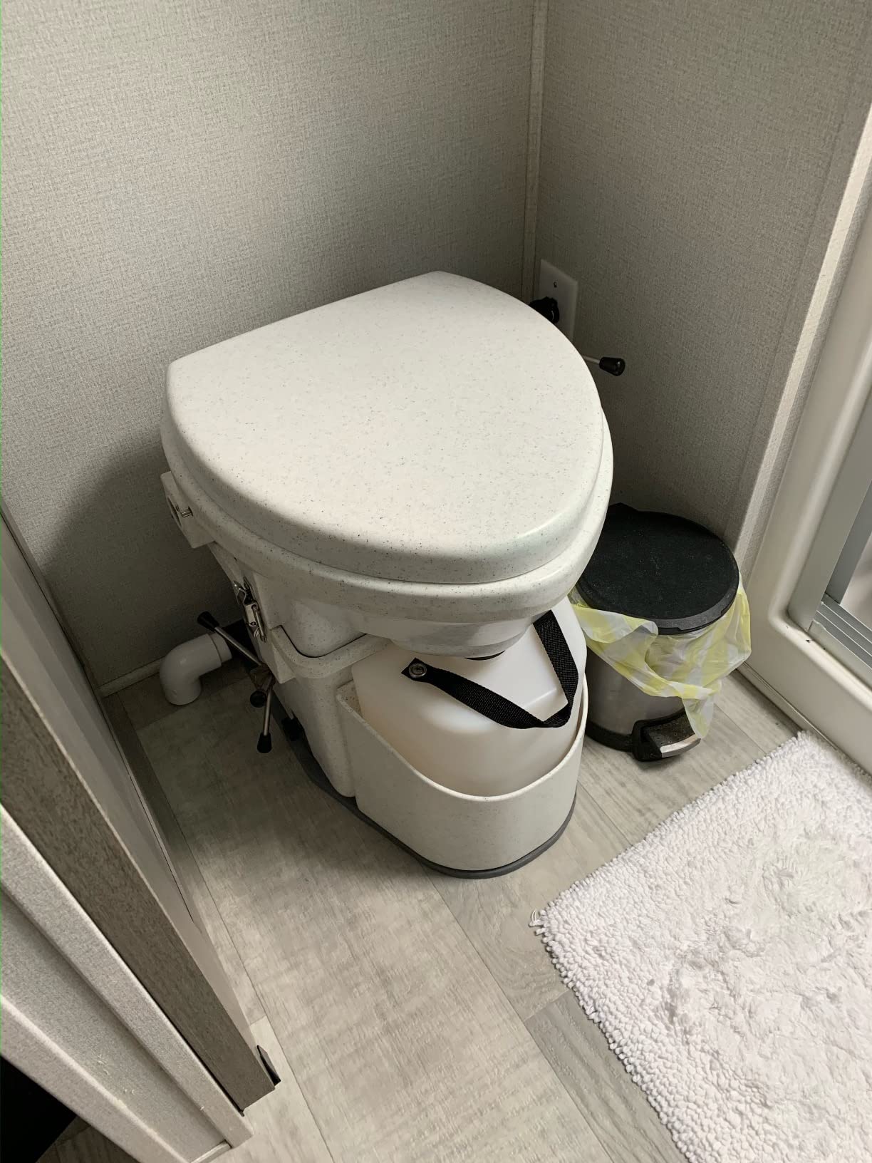 Nature's Head Self Contained Composting Toilet with Foot-Spider Handle customer photo 1