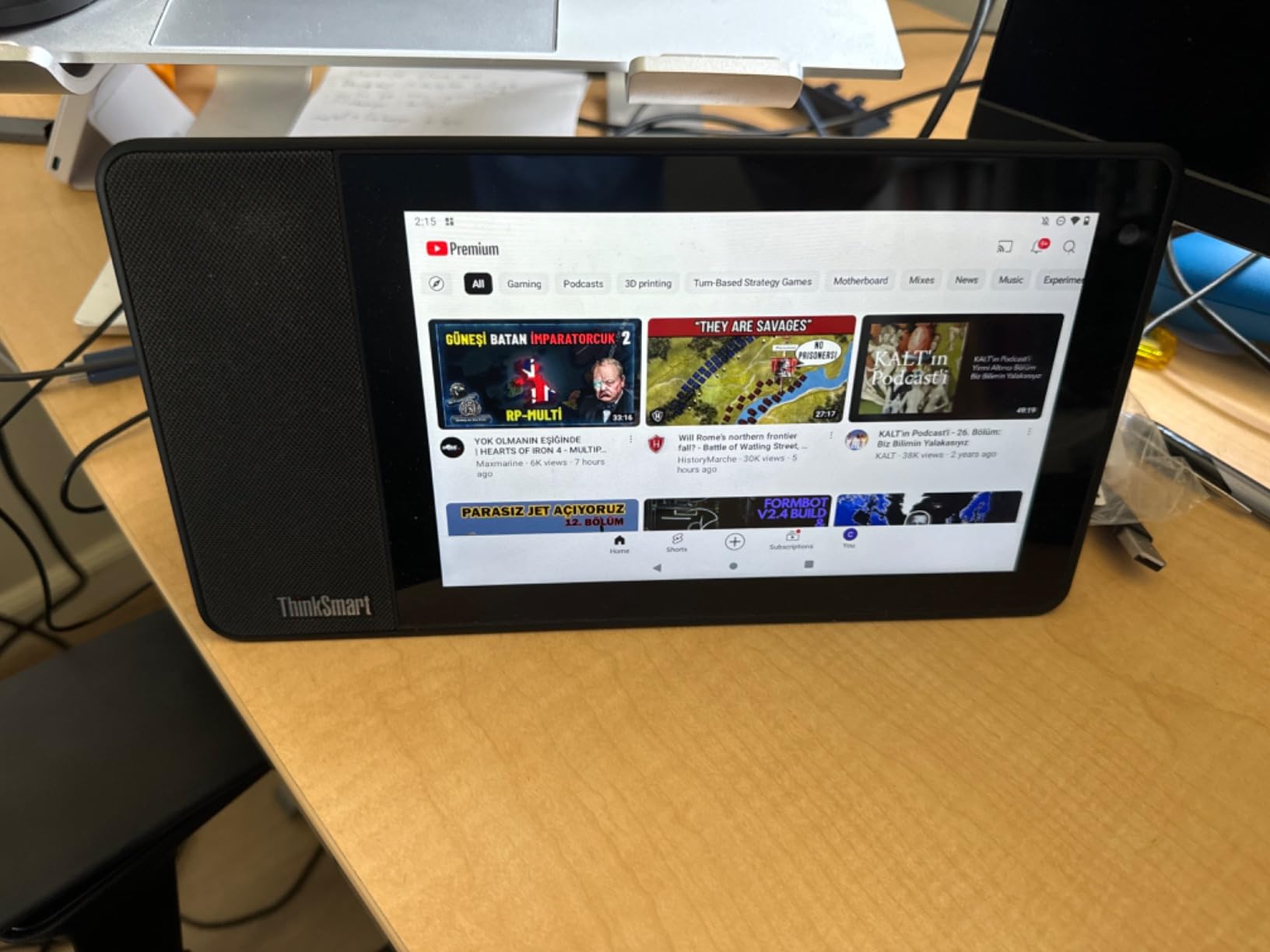 Lenovo ThinkSmart View ZA690000US Video Conference Equipment - Full HD - Wireless LAN customer photo 2