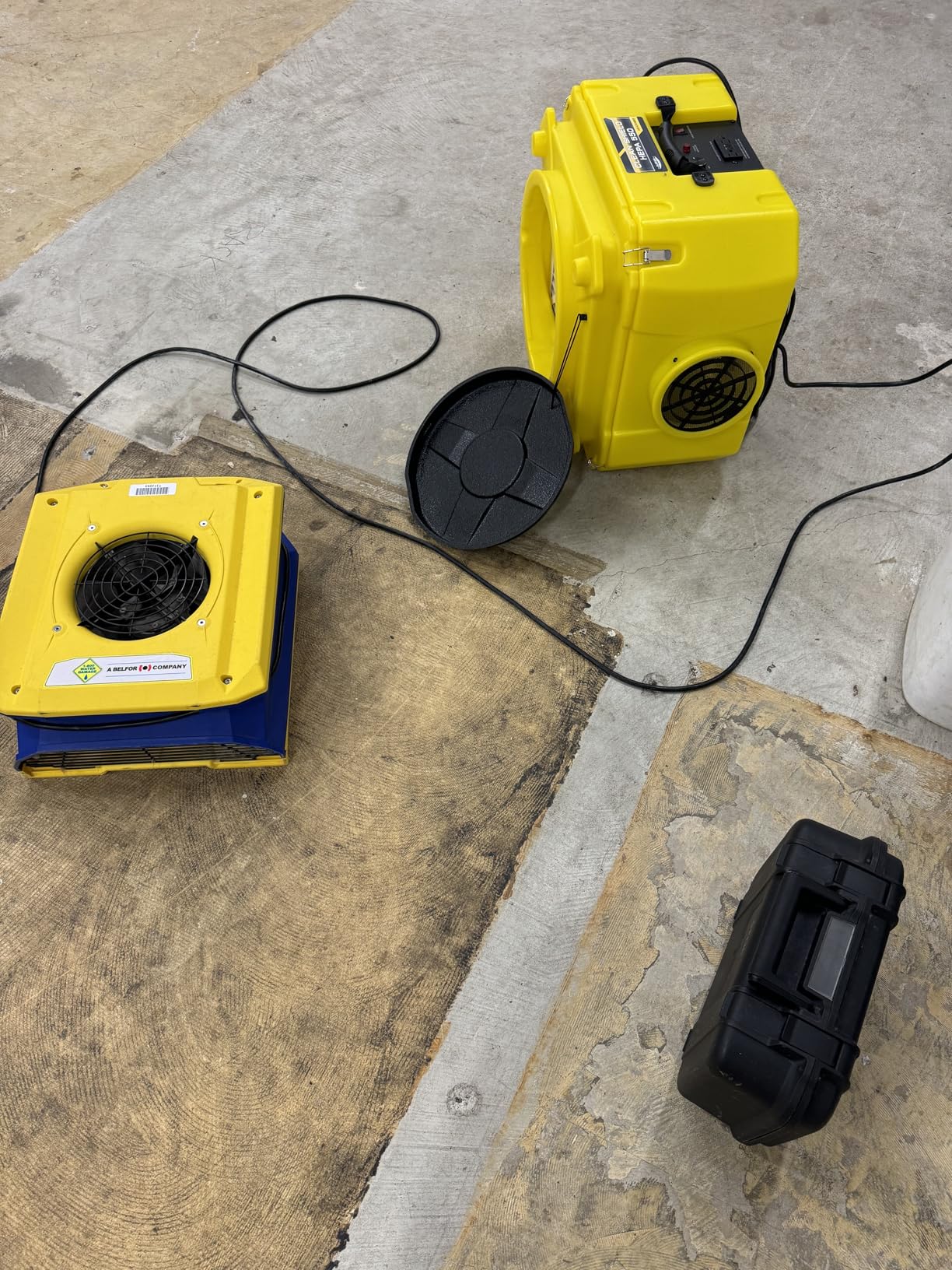 ALORAIR PureAiro HEPA Max 970 industrial Air Scrubber, 3-Stage Filtration System, GFCI Outlet, Negative Air Scrubber Water Damage Restoration Interior Decoration customer photo 2