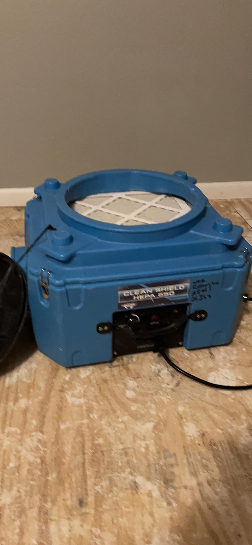 ALORAIR PureAiro HEPA Max 870 Air Scrubber 3-Stage Filtration,Negative Machine Air Scrubber | Professional Water Damage Restoration for Air Cleaner | up to 550 CFM customer photo 2