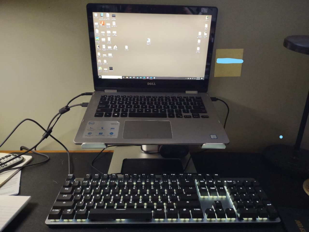 Logitech K845 Mechanical Illuminated Keyboard, Mechanical Switches, Strong Adjustable Tilt Legs, Full Size, Aluminum Top Case, 104 Keys, USB Corded, Windows (TTC Brown Switches) customer photo 2