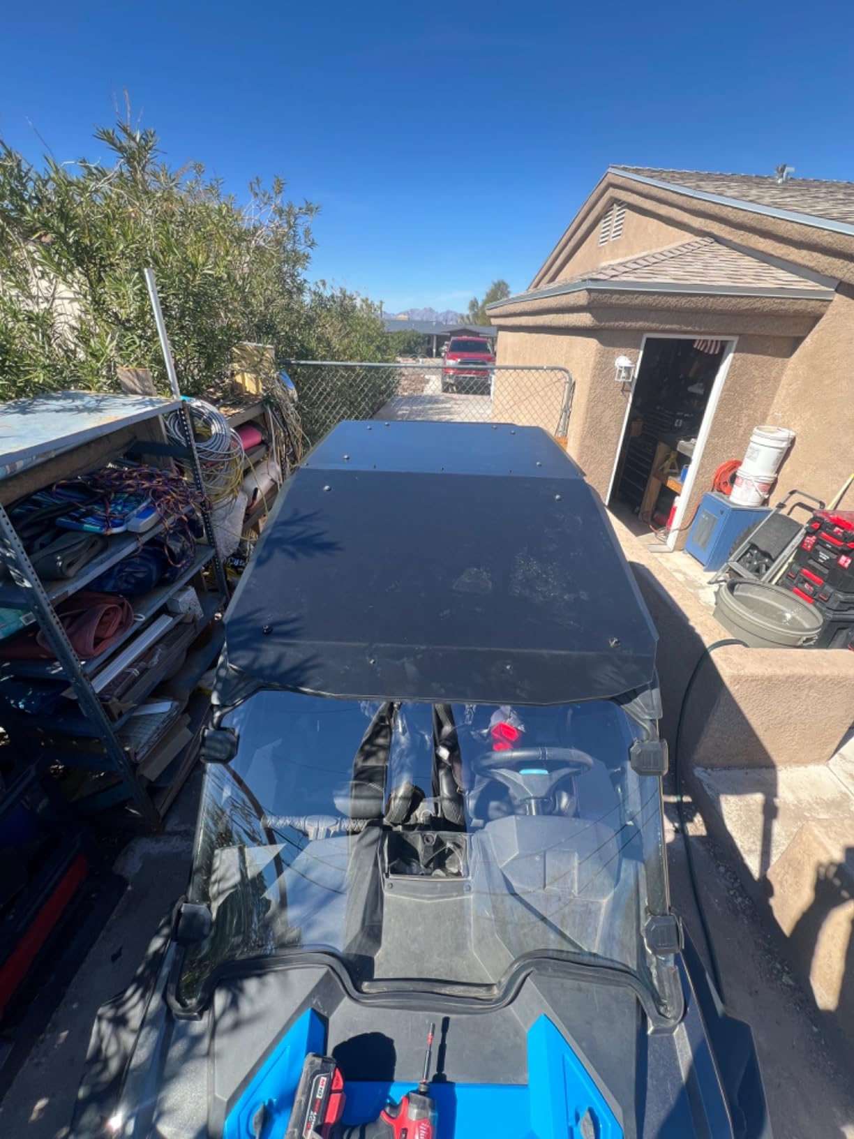 KEMIMOTO Aluminum Roof Top Compatible with Polaris RZR XP 4 1000, 4 Turbo, and 4 900 Models Up to 2023, Heavy-Duty Black Aluminum Roof for 4-Seater customer photo 2