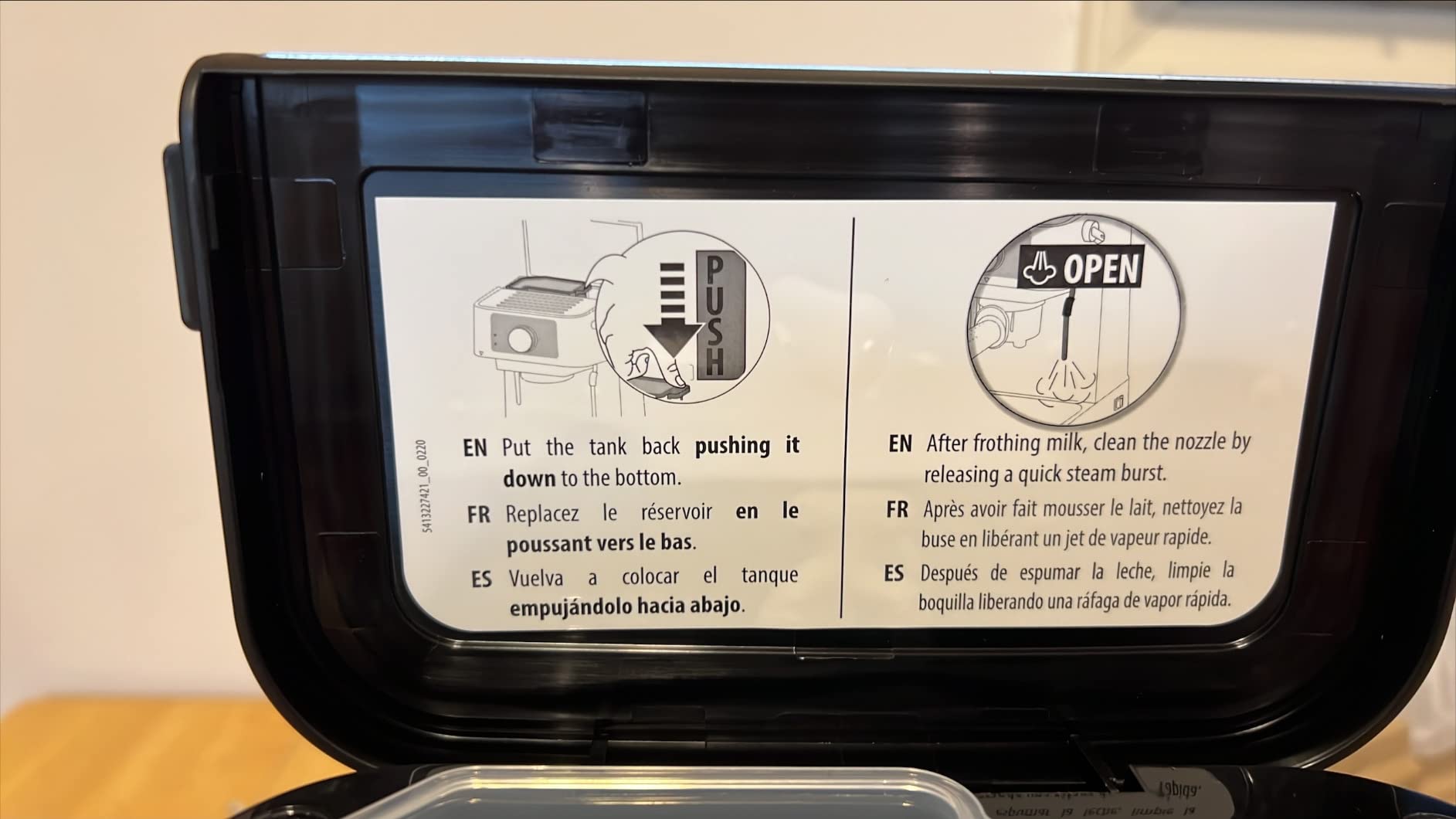 De'Longhi Stilosa Manual Espresso Machine, Compact Coffee Maker, 15 Bar Pump Pressure, Manual Milk Frother Steam Wand for Authentic Single & Double Espresso, Lattes & Cappuccinos, Tamper Included customer photo 2