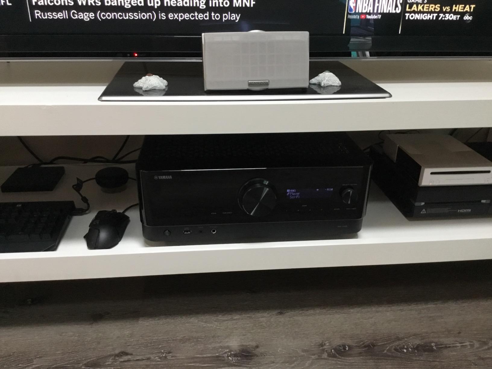 YAMAHA RX-V4A 5.2-Channel AV Receiver with MusicCast customer photo 1