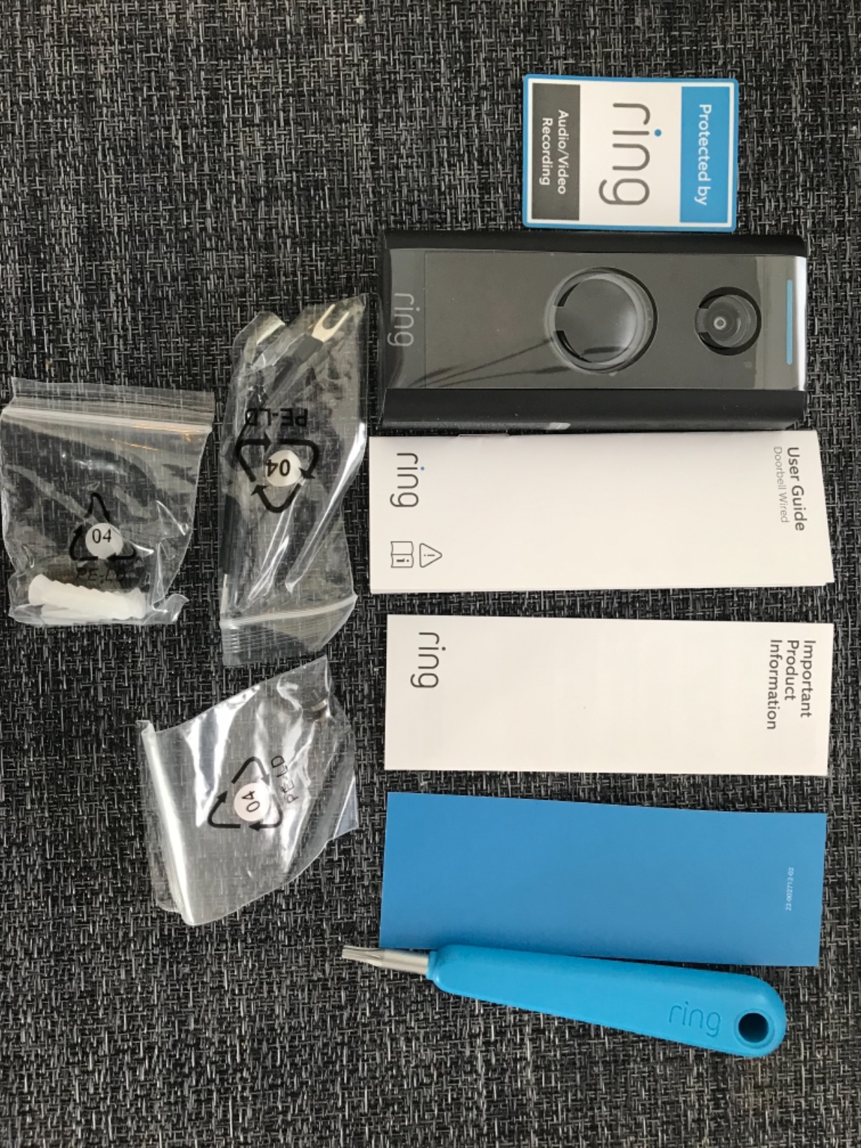 Ring Video Wired Doorbell (newest model), Home or business security, Two-Way Talk, advanced motion detection, HD camera and real-time alerts to monitor your front door (wiring required) customer photo 2