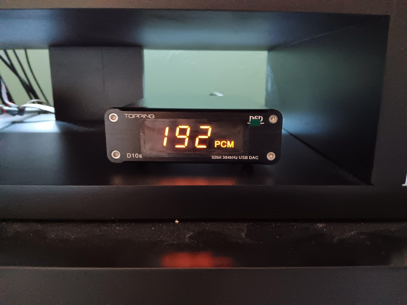 Topping D10s HiFi USB DAC - ES9038Q2M DAC XMOS XU208 PCM384kHz DSD256 Hi-Res Audio Desktop Decoder for PC Black customer photo 2