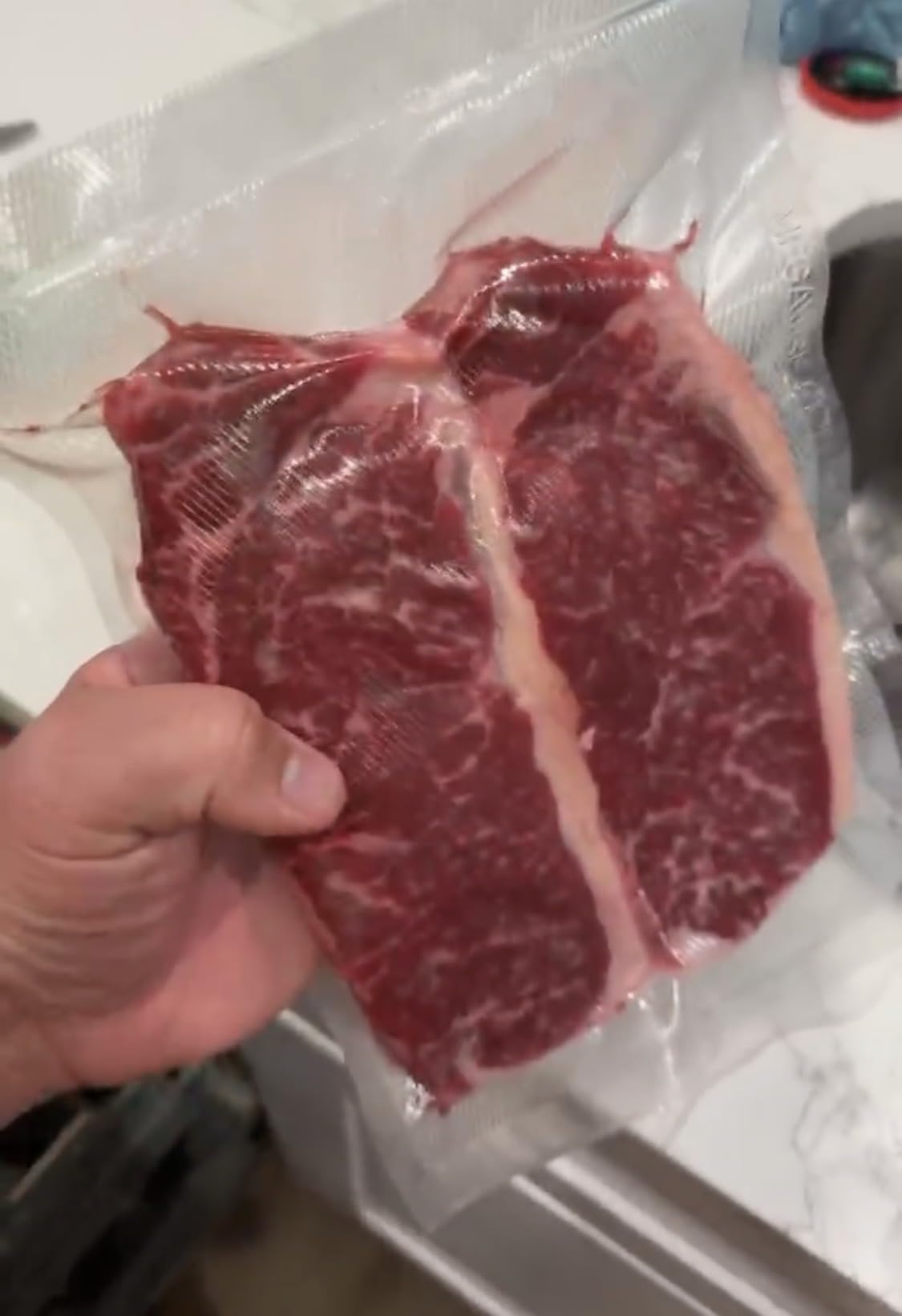 MegaWise Vacuum Sealer Machine | 80kPa Suction Power| Bags and Cutter Included | Compact One-Touch Automatic Food Sealer with External Vacuum System | Dry Moist Fresh Modes for All Saving needs customer photo 1