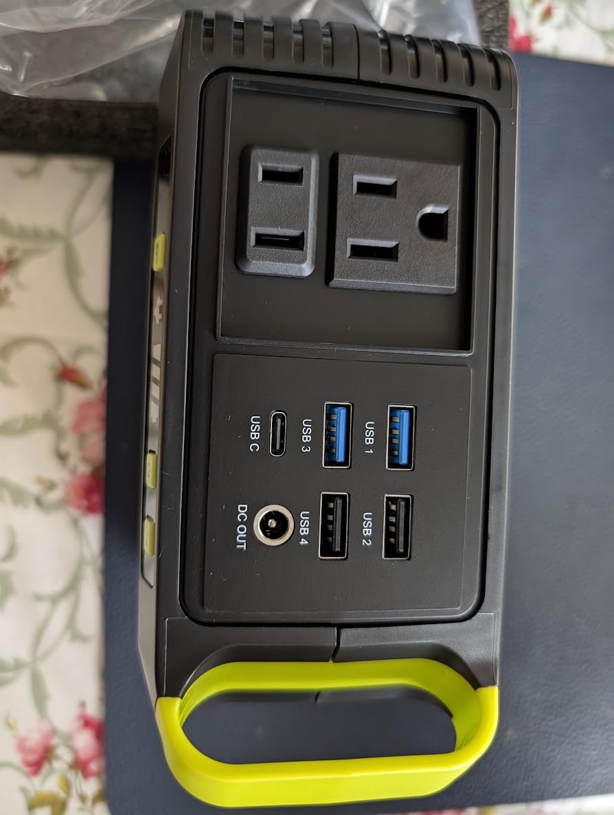 MARBERO Portable Power Station 88Wh Camping Lithium Battery Solar Generator with AC Outlet 120W Peak customer photo 2