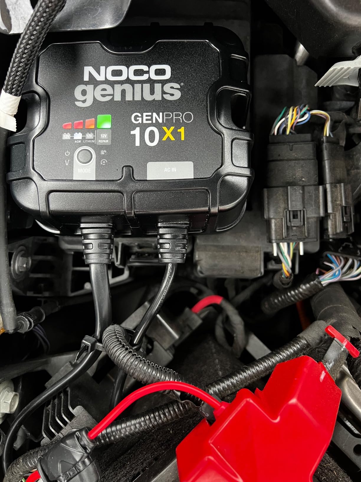 NOCO Genius GENPRO10X1: 1-Bank, 10A Onboard Battery Charger - 10A Per Bank, 12V Waterproof Marine Charger with Overcharge Protection & Temperature Compensation - for Lead-Acid & Lithium Batteries customer photo 2