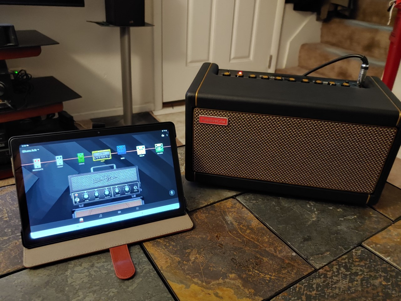 Positive Grid Spark 40-Watt Combo Practice Guitar Amplifier Electric Bass and Acoustic Guitar Amp with Spark Mobile App customer photo 2