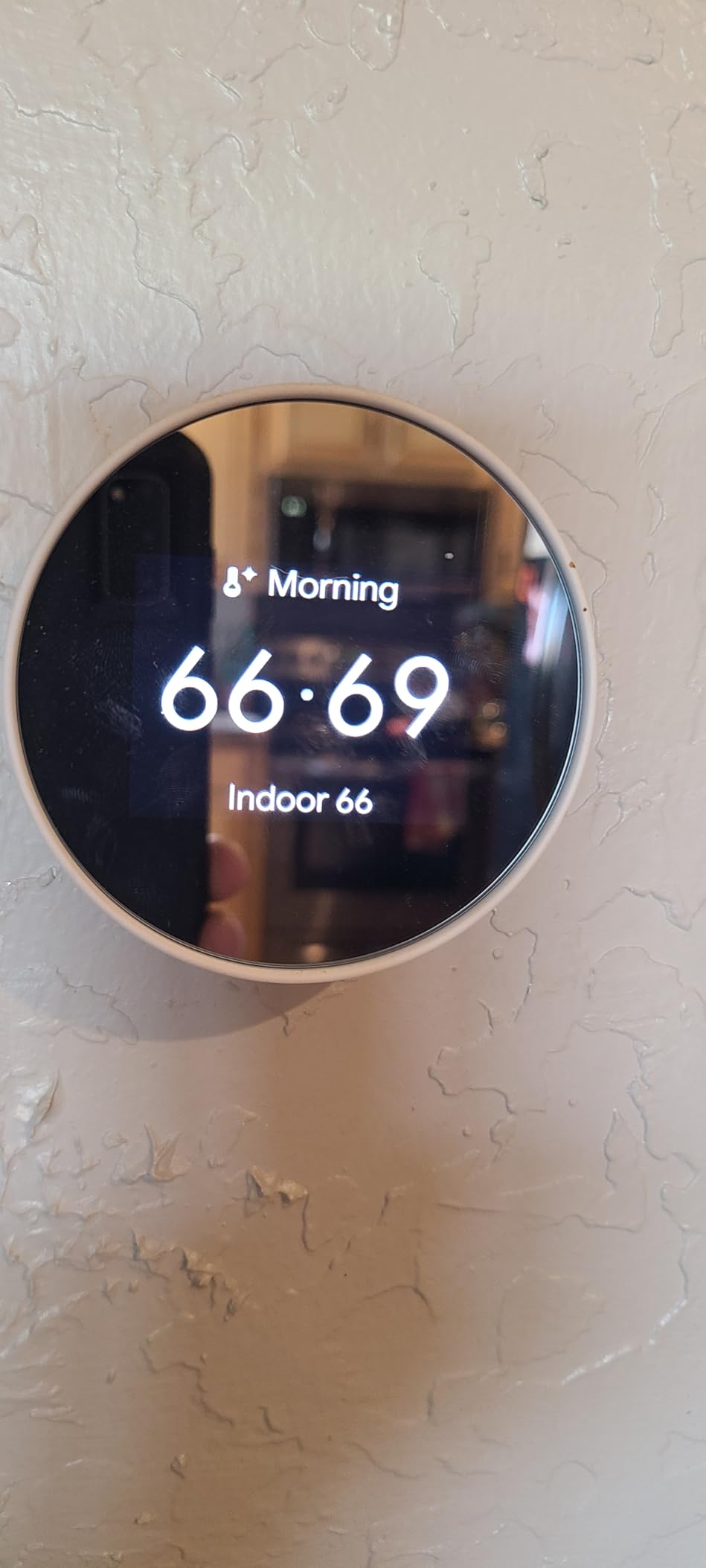 Google Nest Thermostat - Smart Thermostat for Home - Programmable Wifi Thermostat - Charcoal customer photo 1