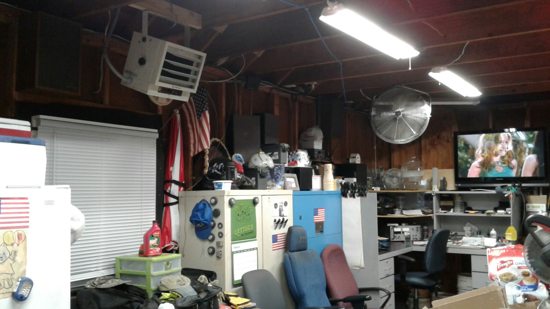 Comfort Zone Hard-Wired Ceiling Mount Garage Electric Space Heater, Fan-Forced, 5,000 watt, 240 volt, Overheat Protection, Thermal Cut-Out Switch, Ideal for Workshop & Garage, ETL Compliant, CZ220BK customer photo 2