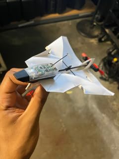 POWERUP 4.0 The Next-Generation Smartphone Controlled Paper Airplane Kit, RC Controlled. Easy to Fly with Autopilot & Gyro Stabilizer. for Hobbyists, Pilots, Tinkerers. customer photo 2