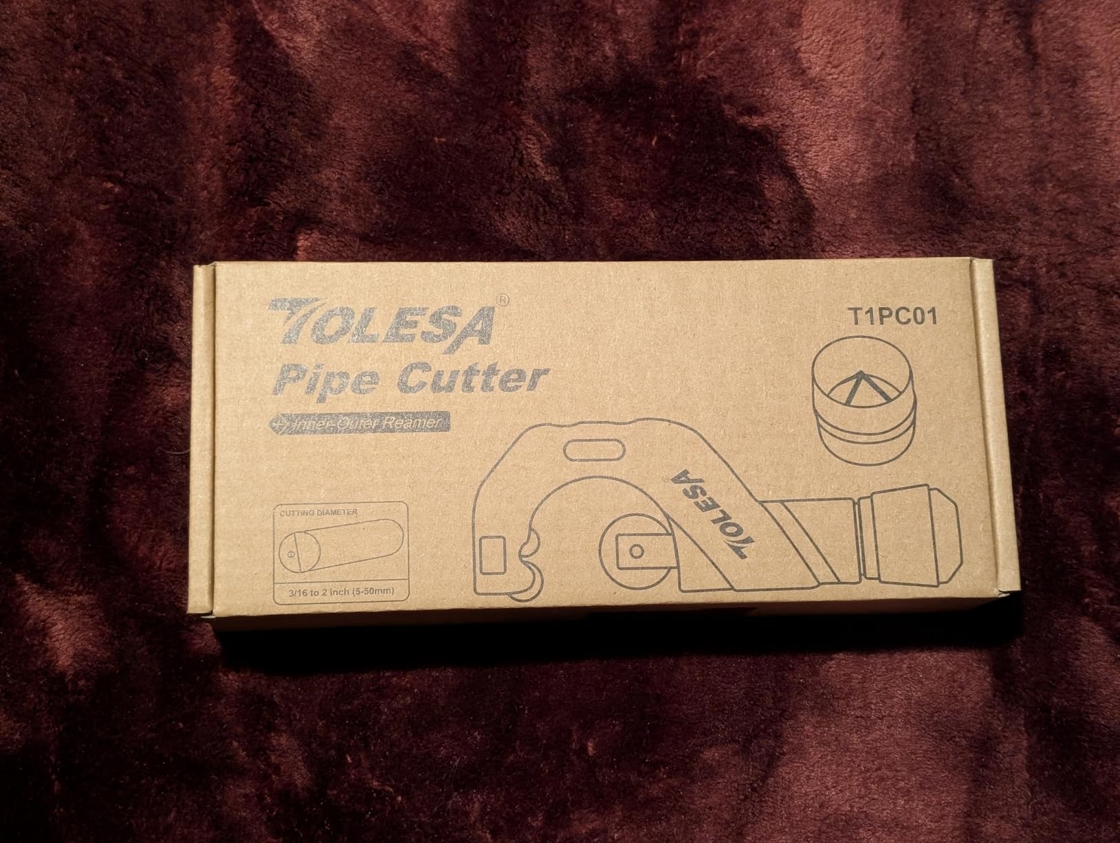 TOLESA Pipe Cutter Tool 3/16