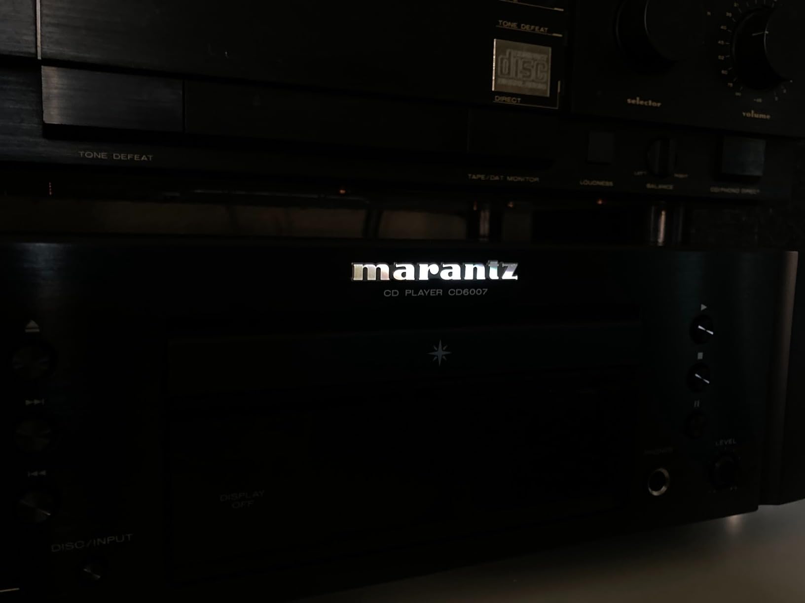 Marantz CD6007 Single Disc CD Player with USB Port (Black) customer photo 2