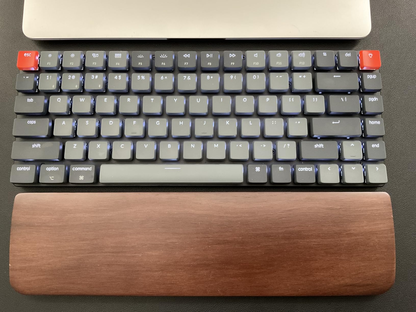 Keychron K3 Version 2, 84 Keys Ultra-Slim Wireless Bluetooth/USB Wired Mechanical Keyboard with White LED Backlit, Low-Profile Keychron Mechanical Brown Switch Compatible with Mac Windows customer photo 2