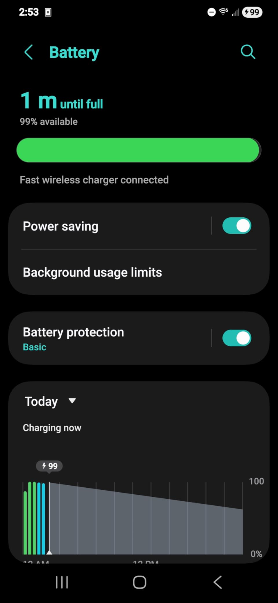 INIU Wireless Charger, 15W Fast Wireless Charging Station with Sleep-Friendly Adaptive Light customer photo 1