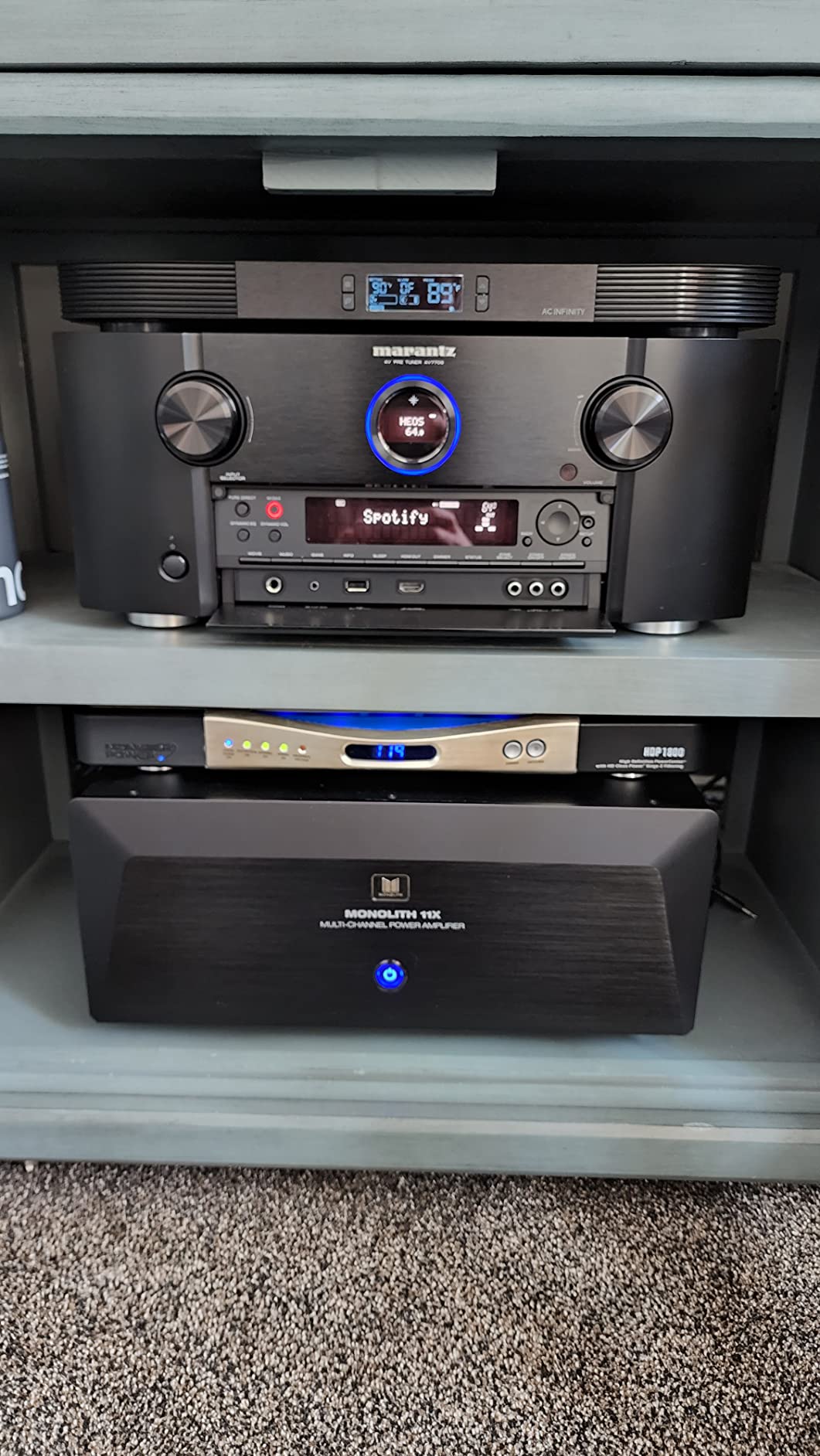 Marantz AV7706 11.2Ch 8K Ultra HD AV Surround Pre-Amplifier with HEOS Built-in and Voice Control customer photo 2