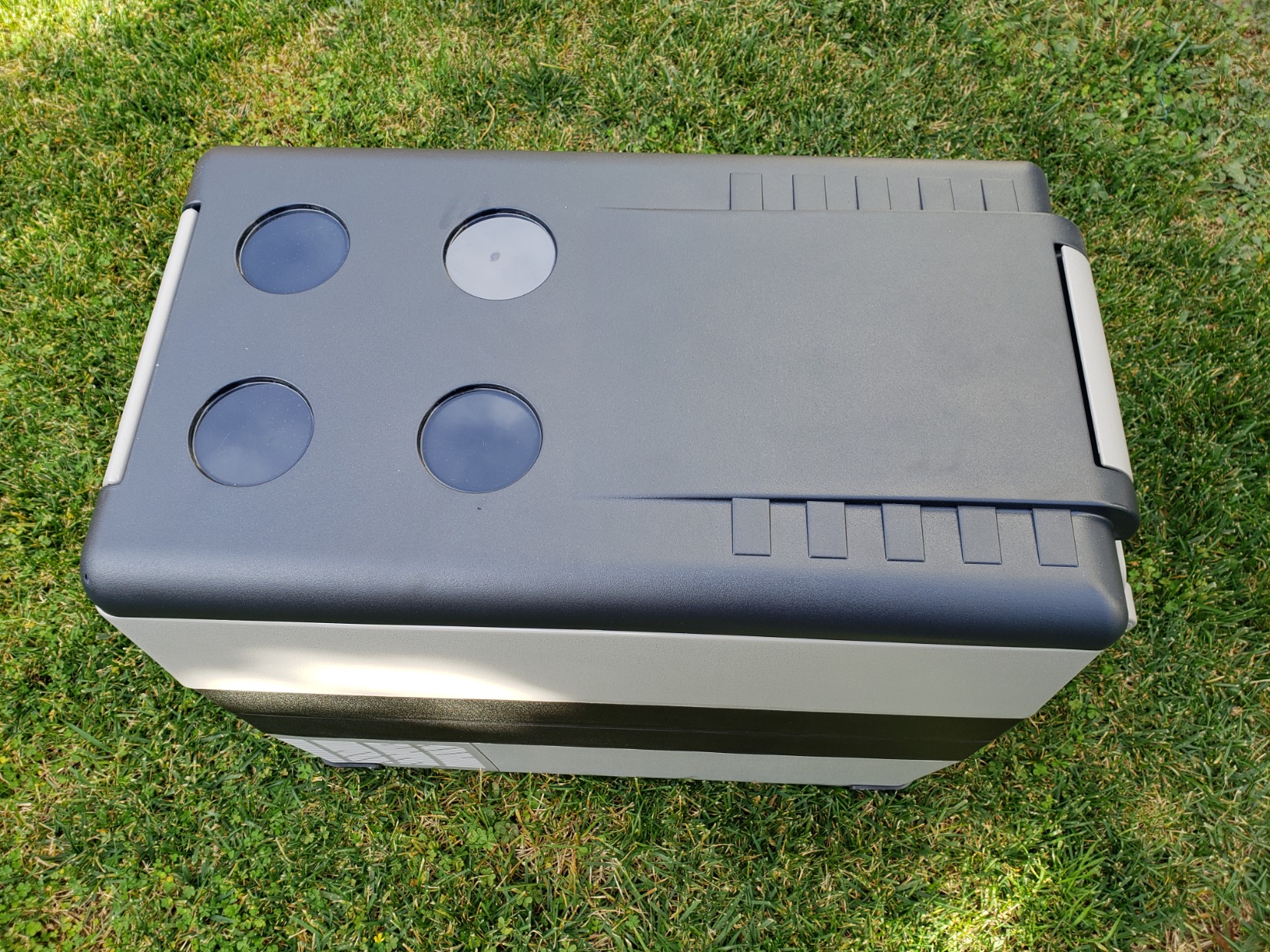 EUHOMY 12 Volt Refrigerator, 59QT(55L) Electric Cooler, 12V Fridge APP Control, 12V Cooler -4~68, Portable Freezer 12/24V DC 100-240V AC for Camping, Travel, Truck, Home customer photo 1
