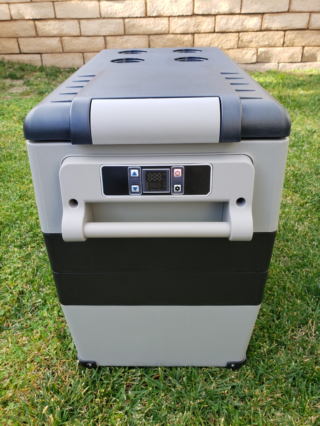 EUHOMY 12 Volt Refrigerator, 59QT(55L) Electric Cooler, 12V Fridge APP Control, 12V Cooler -4~68, Portable Freezer 12/24V DC 100-240V AC for Camping, Travel, Truck, Home customer photo 2