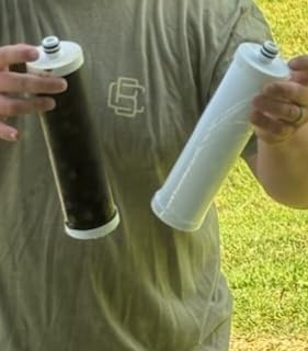 FRIZZLIFE RV Water Filter - NSF/ANSI 53&42 Certified Inline Hose Filter for RV - 0.5 Micron High Water Pressure, Reduce Chlorine, Lead, Heavy Metals, Odors - MV99 customer photo 2