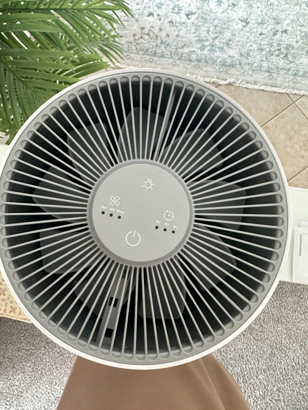 Afloia Air Purifiers for Home Bedroom Large Room Up to 1076 Feet², 3-Stage Filter Cleaner Odor Eliminator, Remove Pets Dust Dander Hair Allergy Mold Pollen Smoke Smell, Quiet 22 dB, 7 Colors Night Light customer photo 2