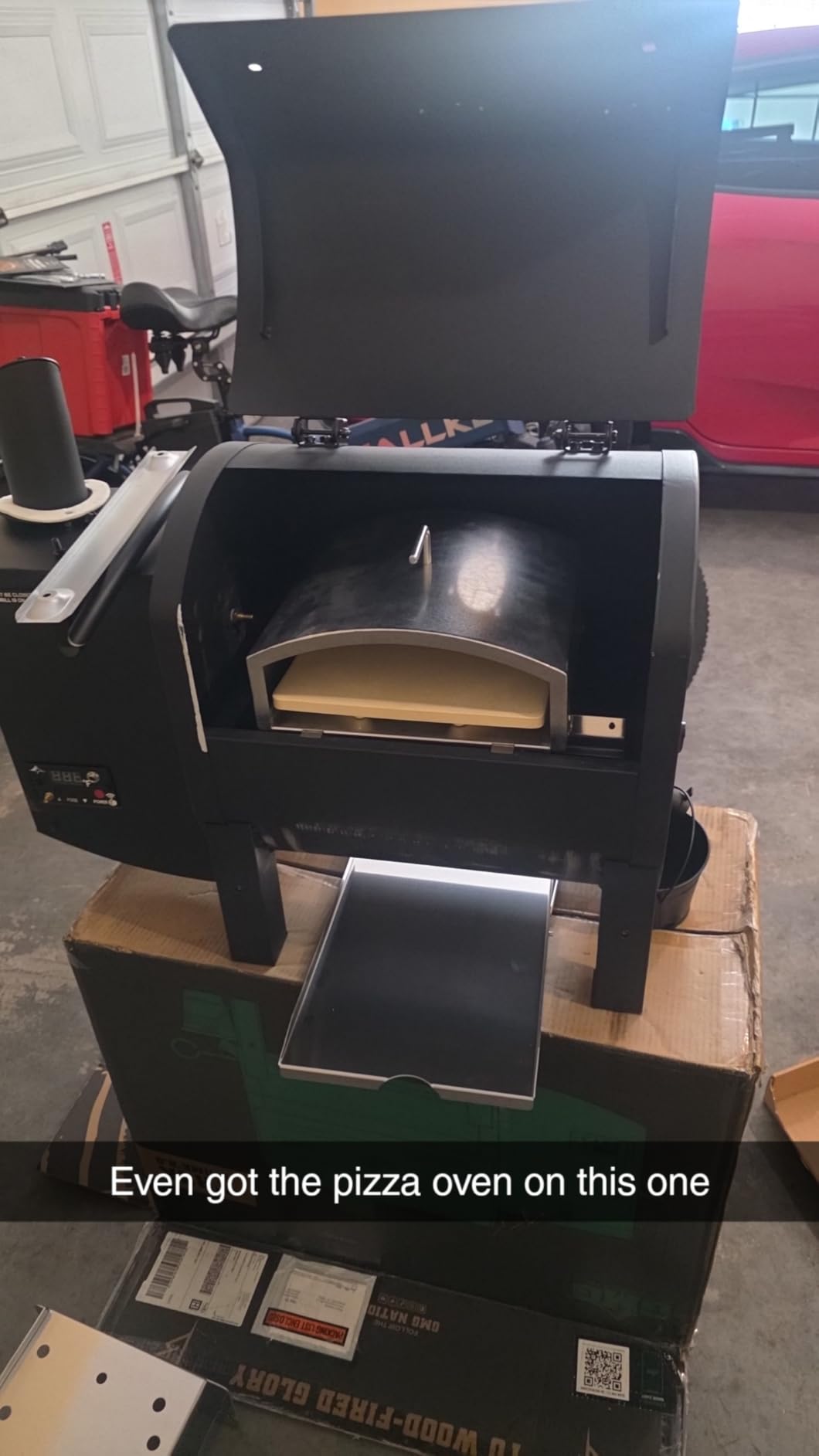 GMG Green Mountain Grills Trek Prime 2.0 WiFi Portable Wood Pellet Tailgating Camping BBQ Smoker Grill - Digital Enabled customer photo 1