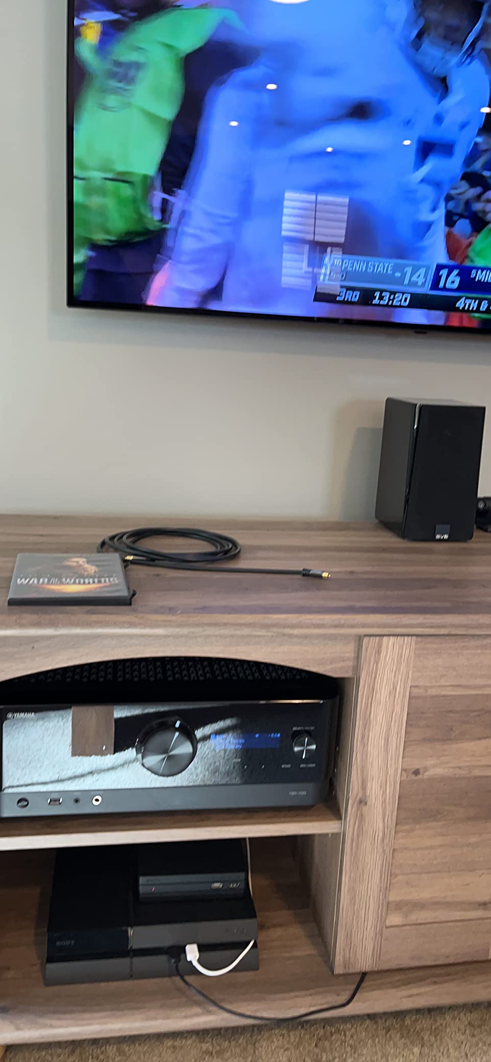 Yamaha TSR-700 7.1 Channel AV Receiver with 8K HDMI and MusicCast customer photo 2