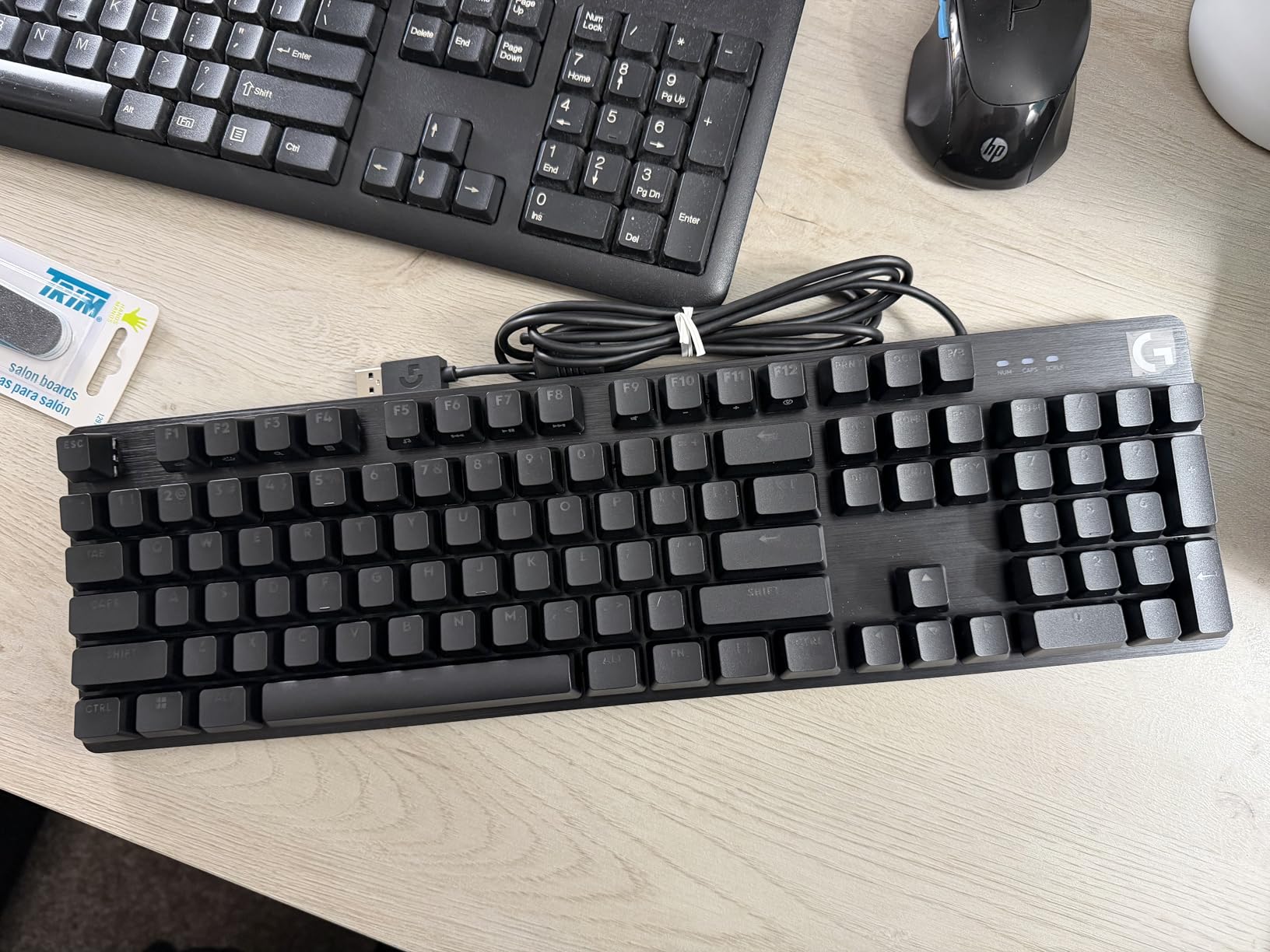 Logitech G413 SE Full-Size Mechanical Gaming Keyboard - Backlit Keyboard with Tactile Mechanical Switches, Anti-Ghosting, Compatible with Windows, macOS - Black Aluminum customer photo 1