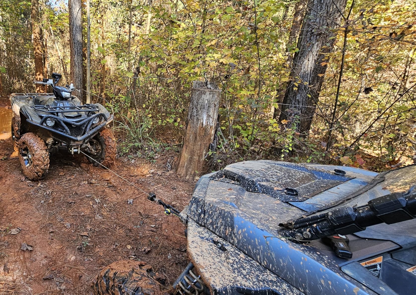 ZESUPER 3000 lb Electric Winch Steel Cable Off Road ATV Winch Waterproof UTV ATV Boat Trailer Winch Kits 12V Winch with Wireless Remote Mounting Plate Handheld Switch customer photo 1