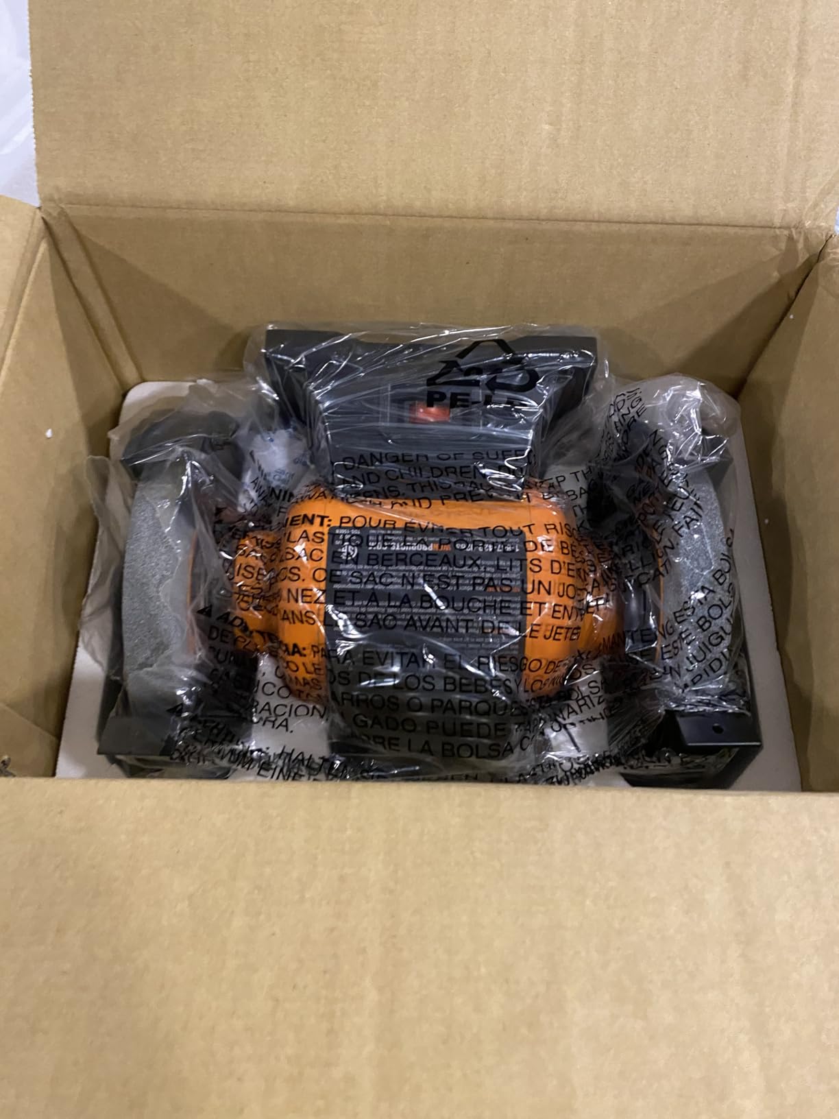 WEN BG4260 2.1-Amp 6-Inch Single Speed Bench Grinder customer photo 2