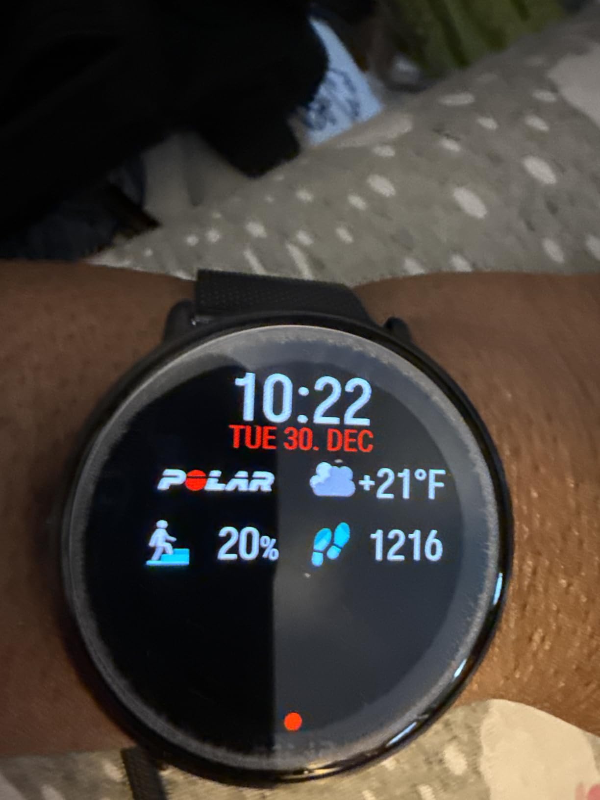 Polar Ignite 2 Series Water Resistant Smartwatch with GPS, Heart Rate Monitoring, Sleep Analysis and Personalized Fitness Tracking, S-L, for Men or Women, Black customer photo 1
