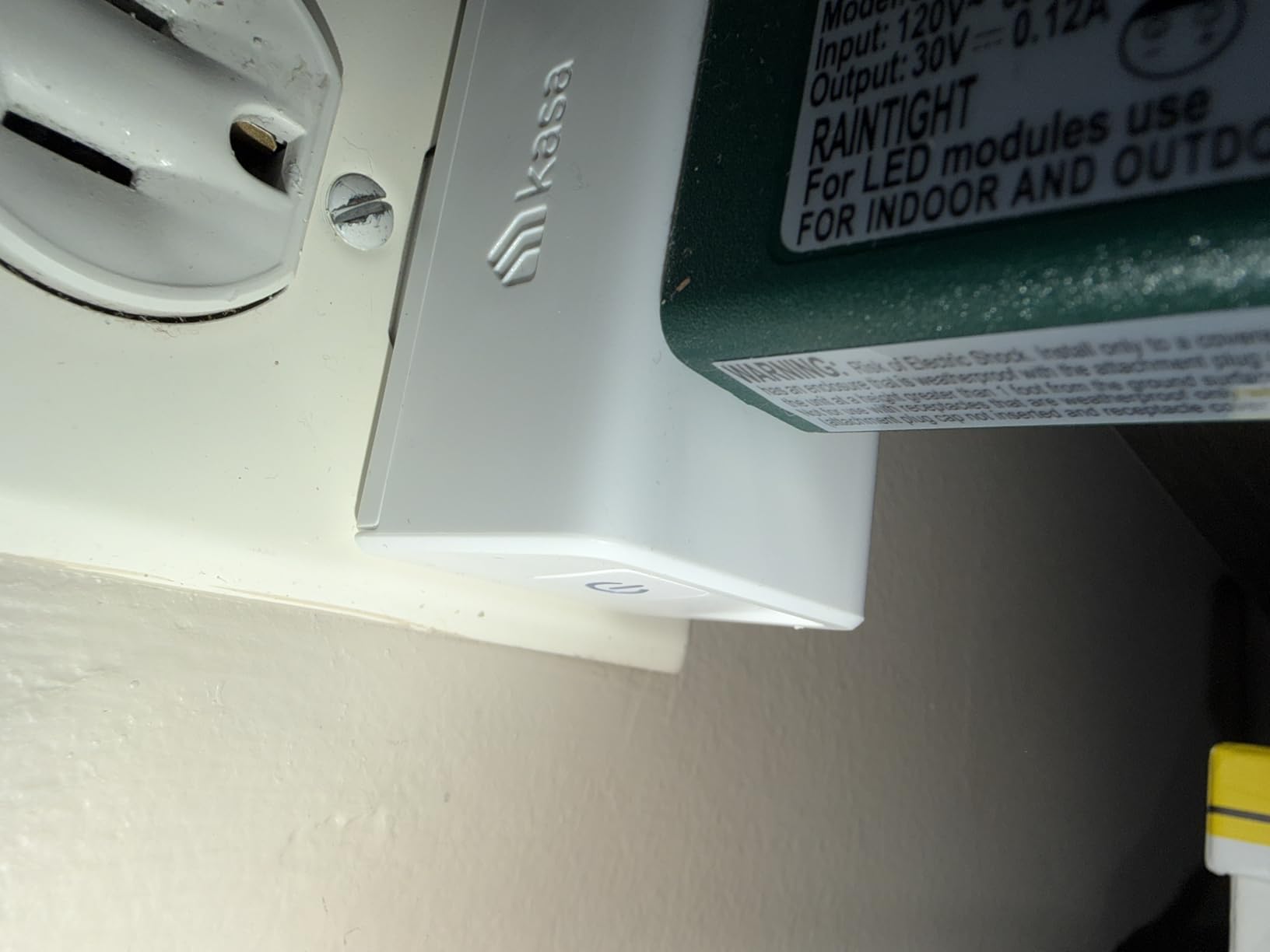 Kasa Smart Plug Ultra Mini 15A, Smart Home Wi-Fi Outlet Works with Alexa, Google Home & IFTTT, No Hub Required, UL Certified, 2.4G WiFi Only, 1-Pack(EP10), White customer photo 2