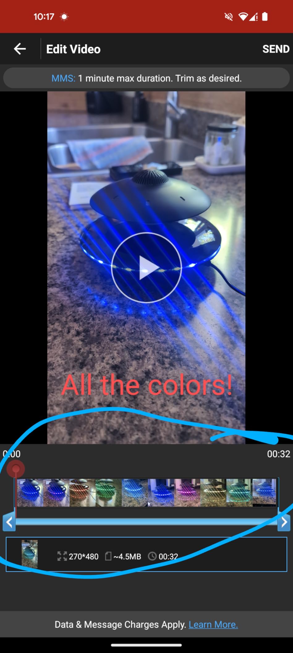 Magnetic Levitating Bluetooth Speaker, Levitating UFO Speakers with LED Lights, 360 Degree Rotation,Wireless Floating Speakers for Home Office Decor Cool Tech Gadgets,Creative Gifts customer photo 2