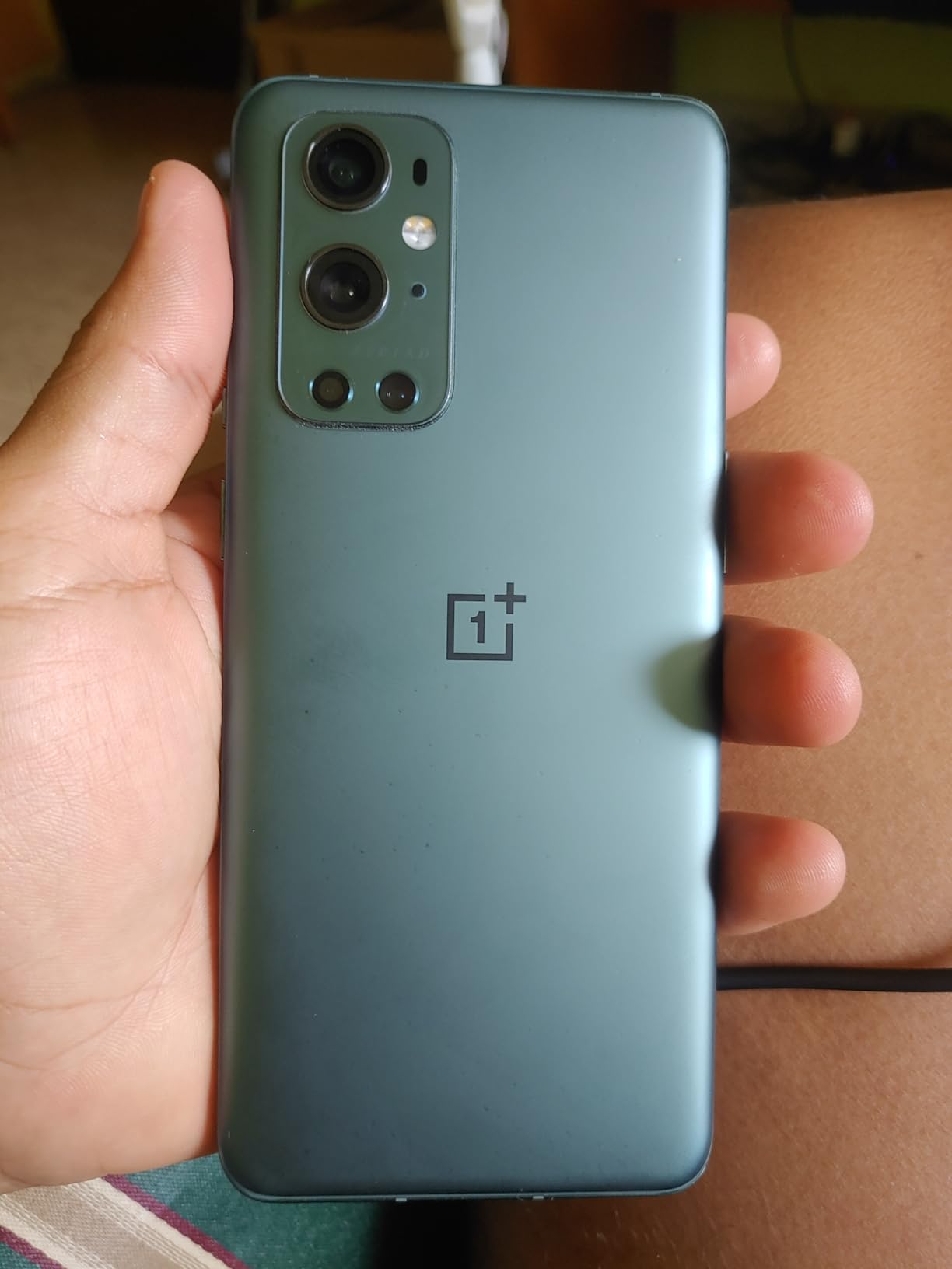 OnePlus 9 Pro, 5G Android Smartphone U.S Version, 12GB RAM+256GB Storage, 120Hz Fluid Display, Hasselblad Quad Camera, Fully Unlocked (Morning Mist) (Renewed) customer photo 2