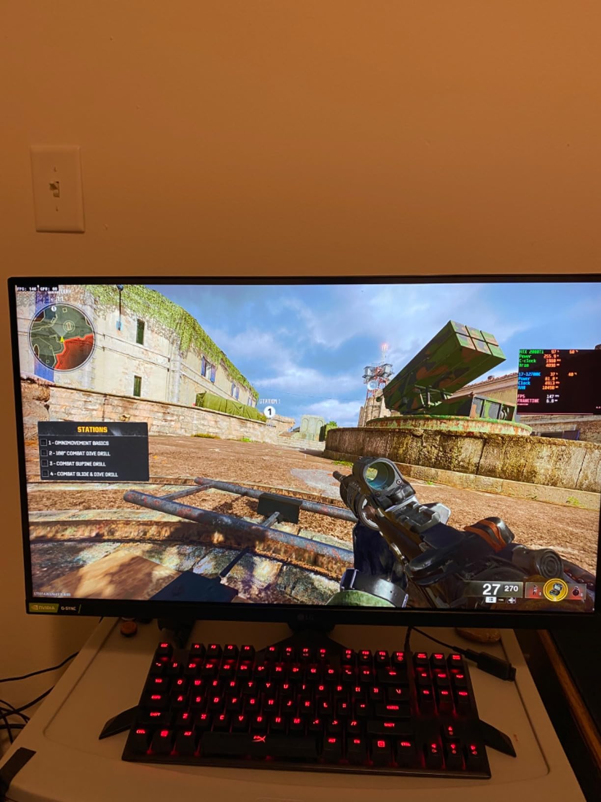 LG 27GP850-B Ultragear Gaming Monitor 27-Inch QHD (2560 x 1440) Nano IPS Display 1ms Response Time 165Hz Refresh Rate NVIDIA G-SYNC Compatible AMD FreeSync Premium Tilt/Height/Pivot Adjustable Stand customer photo 1