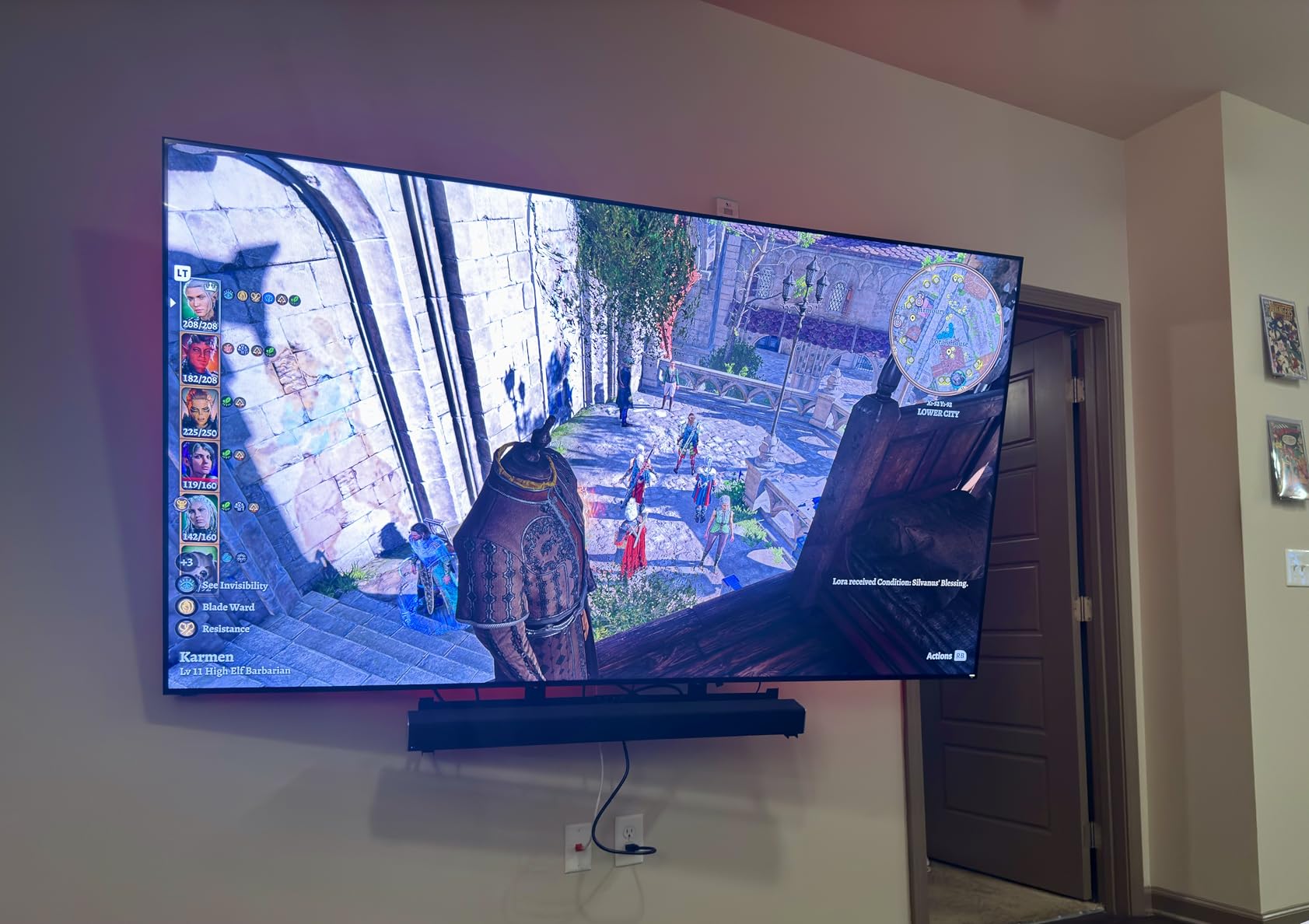 Vizio 75-Inch P-Series 4K QLED HDR Smart TV w/Voice Remote, Dolby Vision, 4K 120Hz Gaming, Alexa Compatibility, P75Q9-J01, 2022 Model customer photo 1