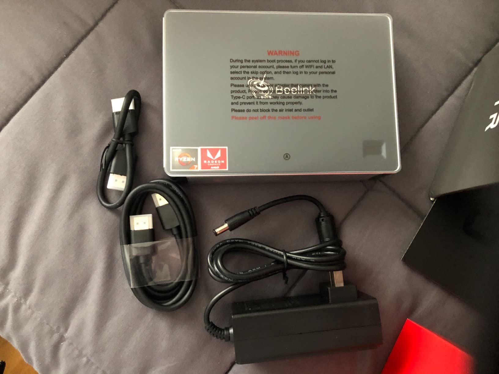 Beelink SER5 Pro Mini PC, AMD Ryzen 5 5500U(7nm, 6C/12T) up to 4.0GHz, Mini Computer 16GB DDR4 RAM 500GB NVME SSD, Micro PC 4K@60Hz Triple Display, Mini Gaming Computer WiFi6/BT5.2/HTPC customer photo 2