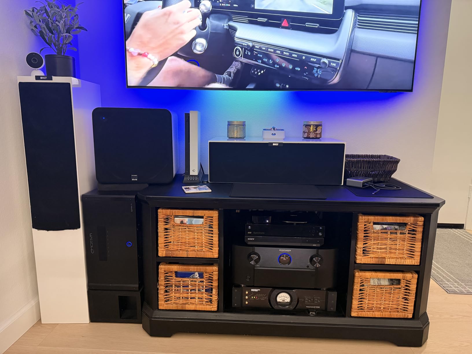 Marantz AV8805A AV Pre-Amplifier - 13.2 Channel, Advanced 8K Upscaling, IMAX Enhanced, Auro-3D, Dolby Atmos & DTS, Wireless Streaming via Wi-Fi, Bluetooth, AirPlay 2 & HEOS, Amazon Alexa, Audyssey EQ customer photo 2