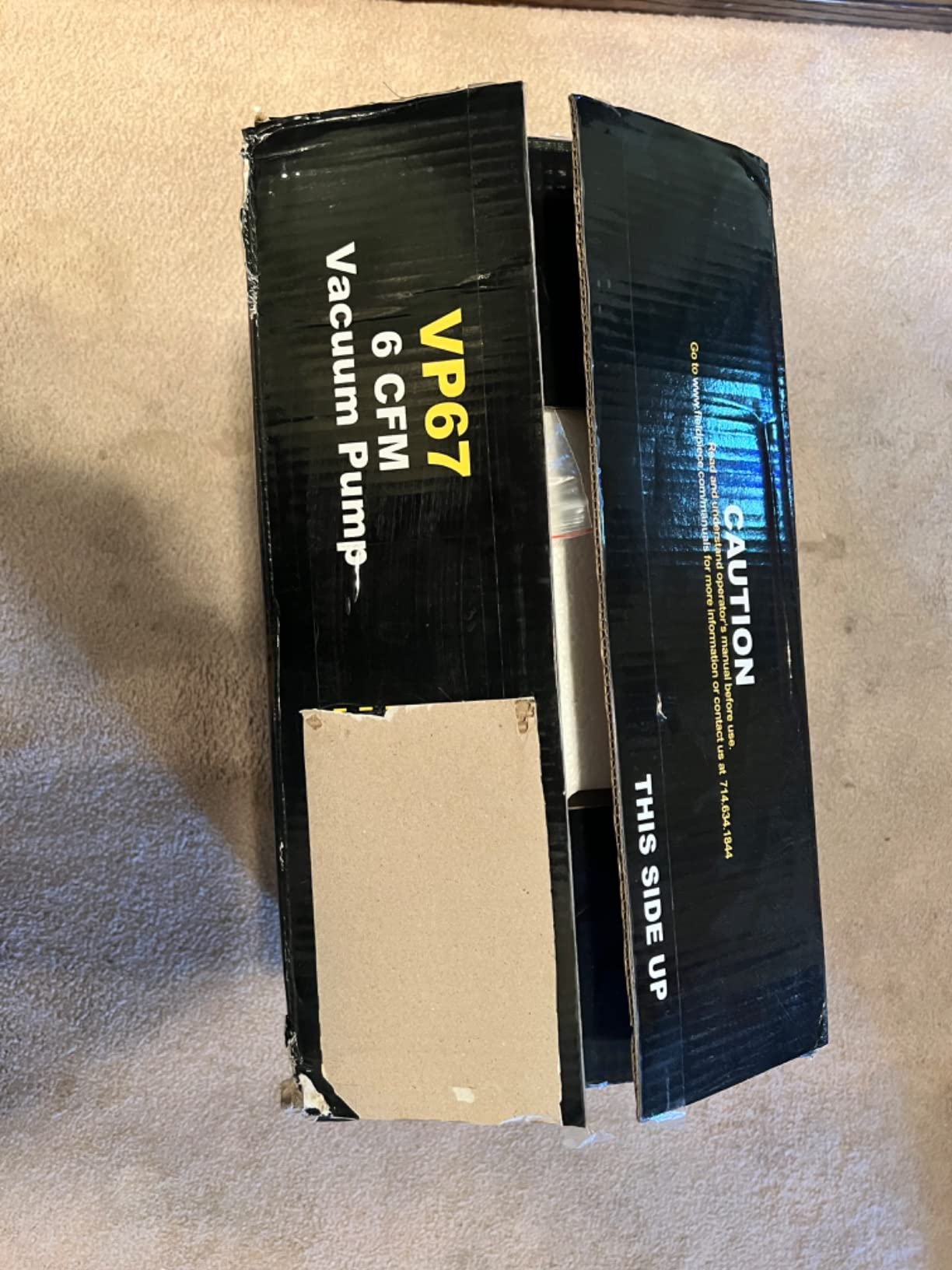 Fieldpiece VP67 Vacuum Pump - 6 CFM, 1/2 HP DC Motor, RunQuick Oil Change System - Portable - Professional HVAC Tool - A2L Compatible customer photo 2