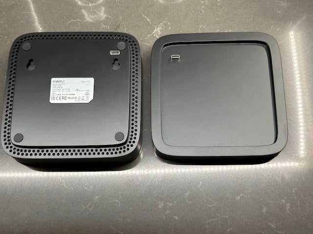 KAMRUI Pinova P1 Mini PC Computer, AMD Ryzen 4300U (Beats i3-10110U/3500U), 16GB RAM 256GB SSD, Mini Desktop Computer Support Triple 4K, USB-C, WiFi, Bluetooth, Ethernet for Business, Education, Home customer photo 1