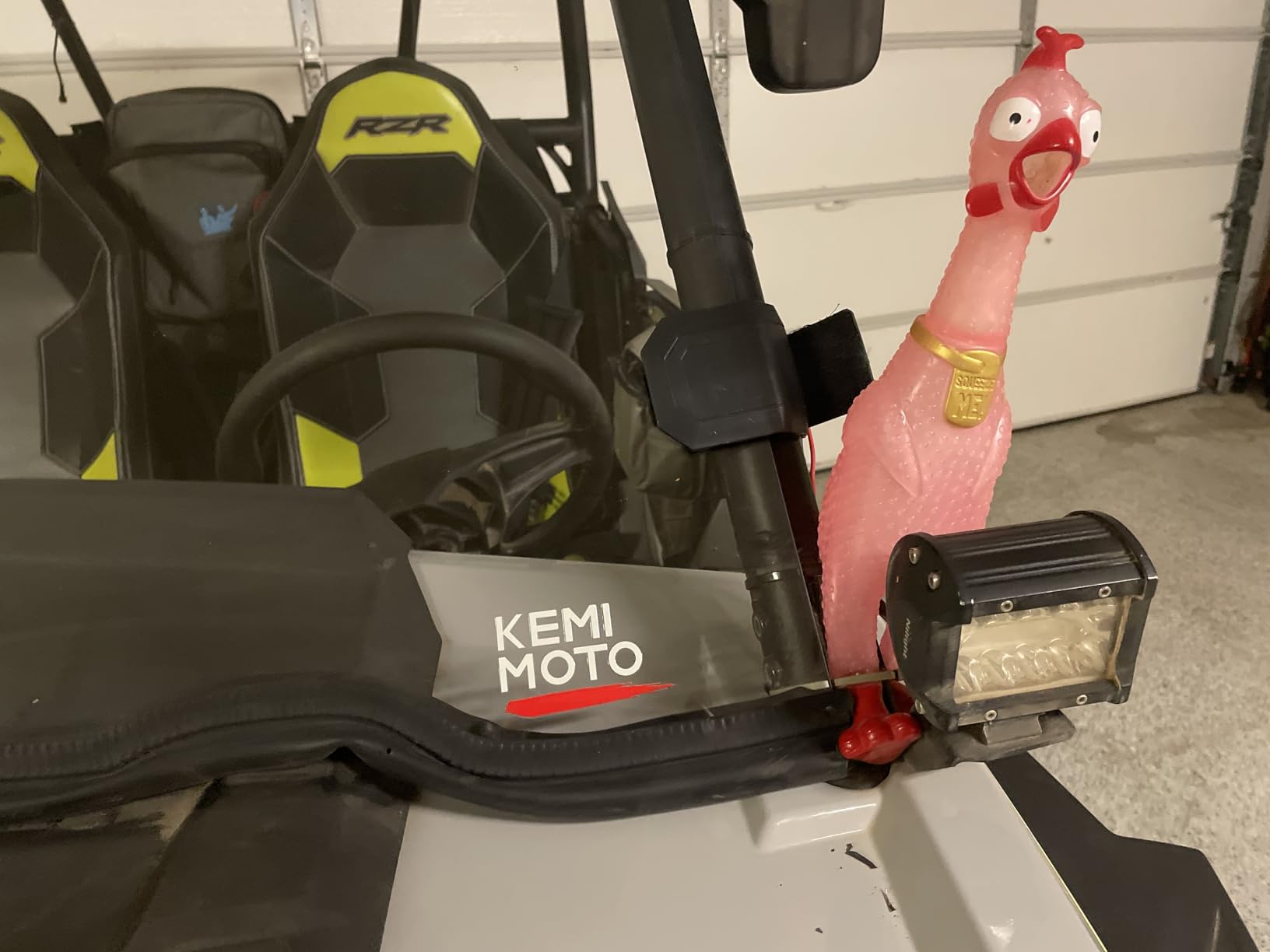 KEMIMOTO Front Windshield Compatible with 2014-2018 Polaris RZR XP 1000 / XP Turbo / 15-18 RZR 900 1000 Full Windshield Scratch Resistant Clear Transparent Hard-coated PC Window customer photo 2