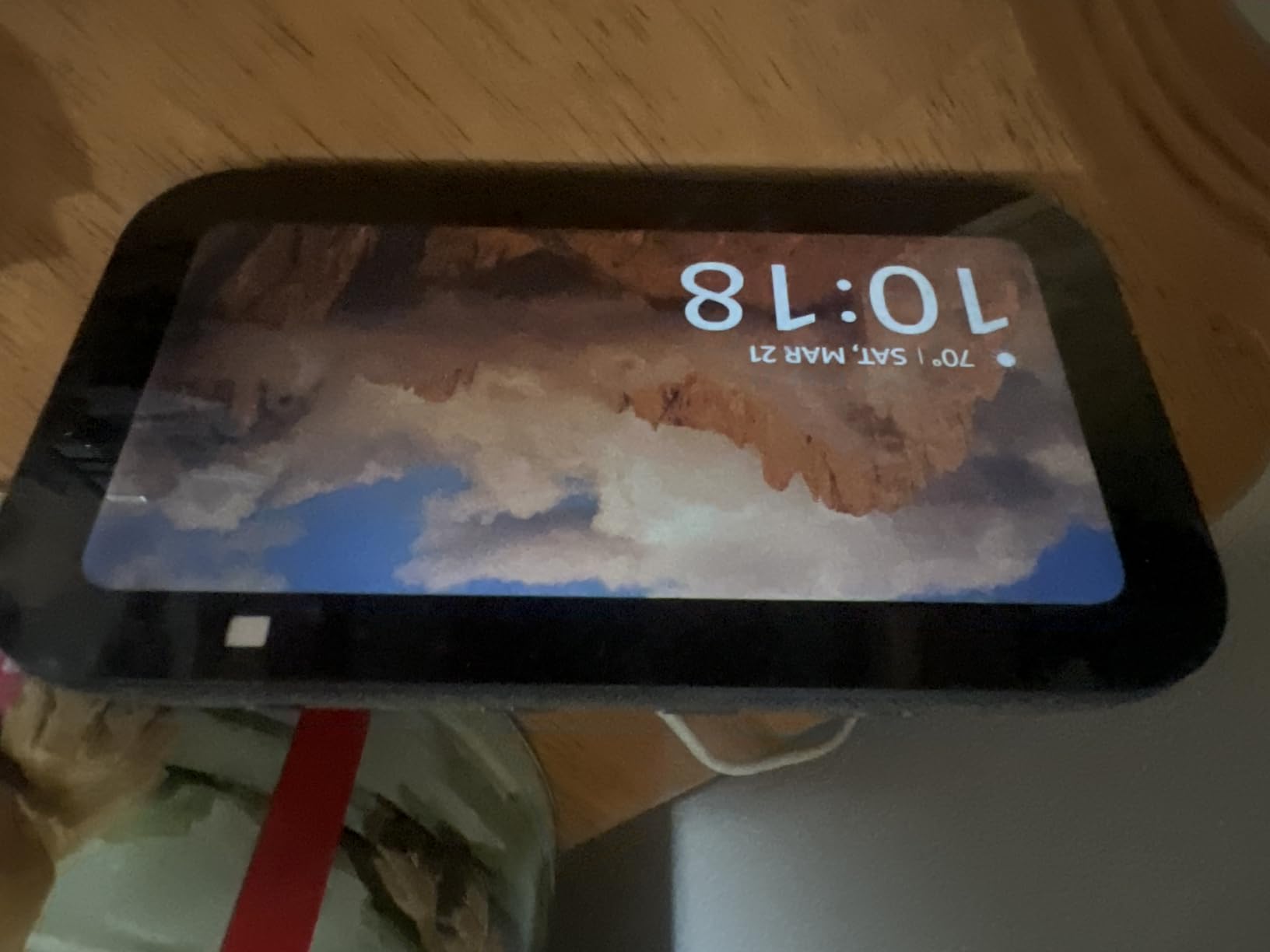 Amazon Echo Show 5 (newest model), Smart display, Designed for Alexa+, 2x the bass and clearer sound, Cloud Blue customer photo 1