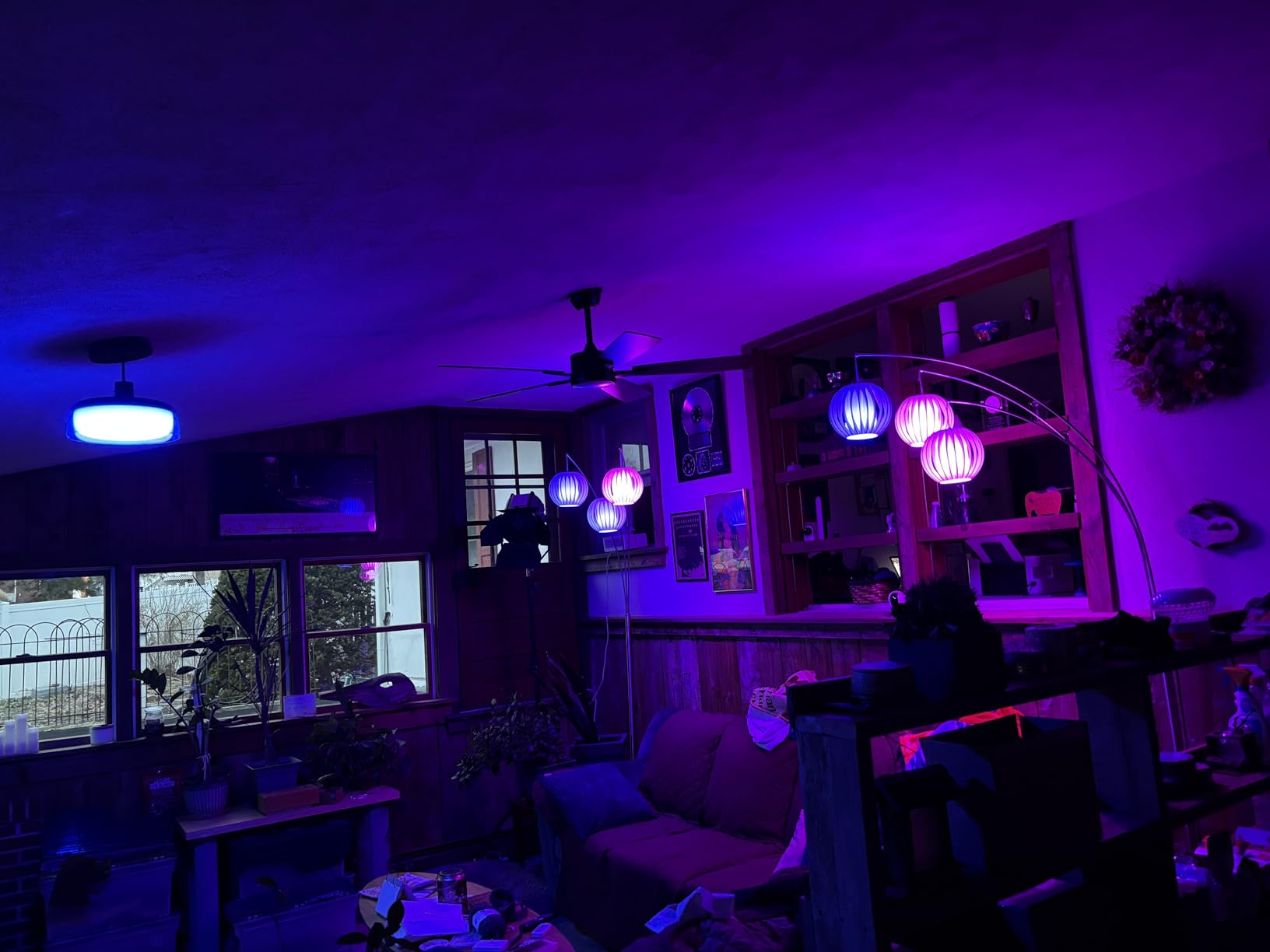 Govee Smart Light Bulbs, Color Changing Light Bulb, Work with Alexa and Google Assistant, 16 Million Colors RGBWW, WiFi & Bluetooth LED Light Bulbs, Music Sync, A19, 800 Lumens, 4 Pack customer photo 1