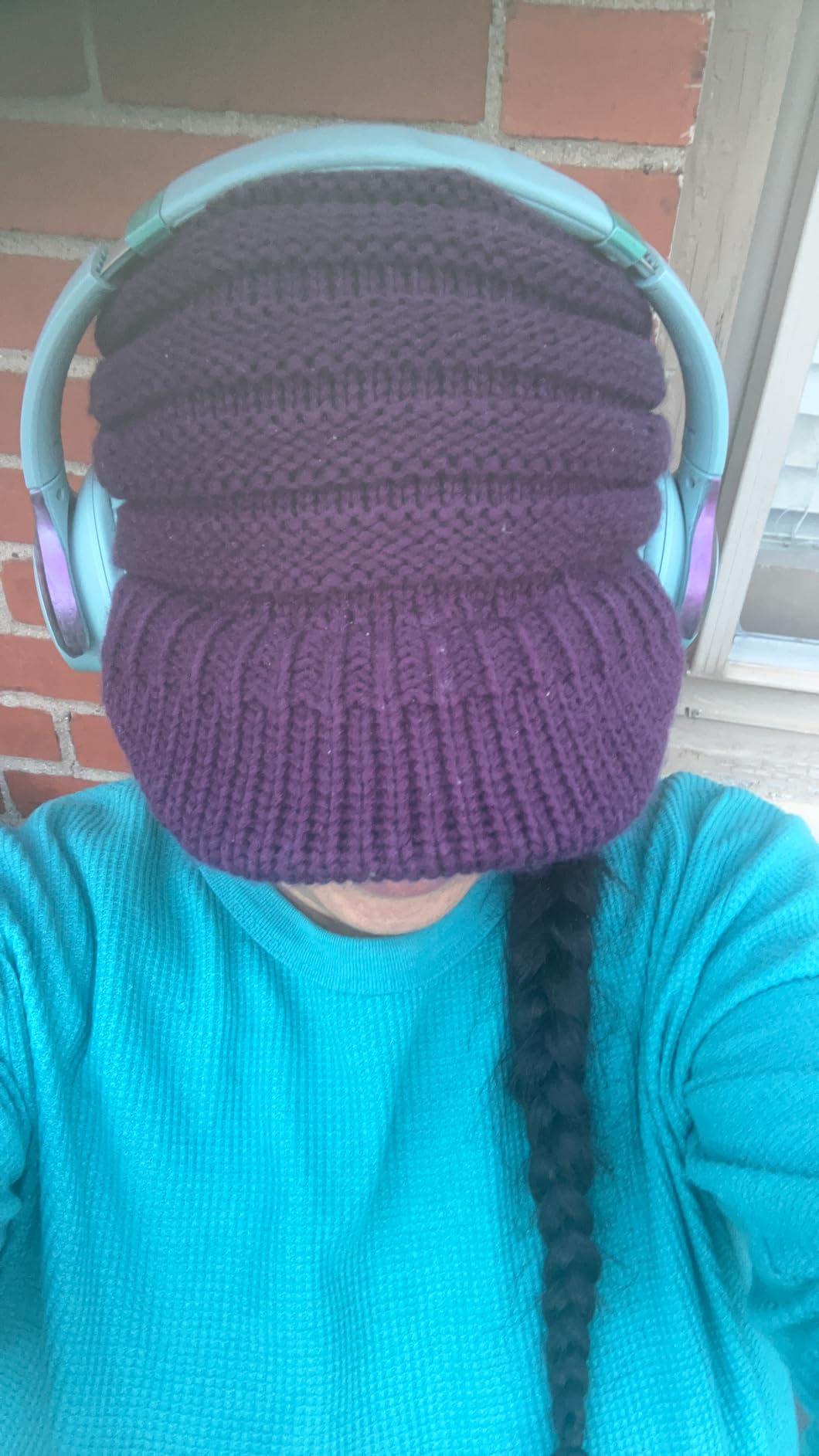 KVIDIO Bluetooth Headphones Over Ear, 65 Hours Playtime Wireless Headphones with Microphone, Foldable Lightweight customer photo 1