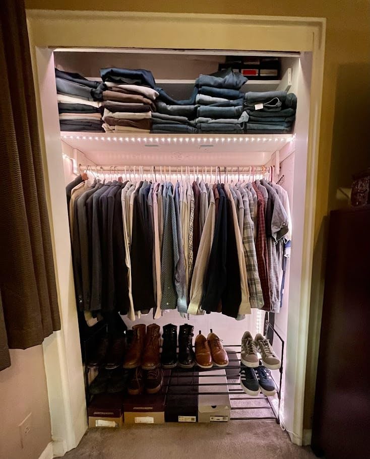 Kasa Smart LED Light Strip, 16.4ft WiFi LED Strip Works with Alexa, Google Home, SmartThings, High Brightness with 16 Million Colors, RGB, Grouping, Adjustable Length, Up to 25,000 Hours (KL400L5) customer photo 1